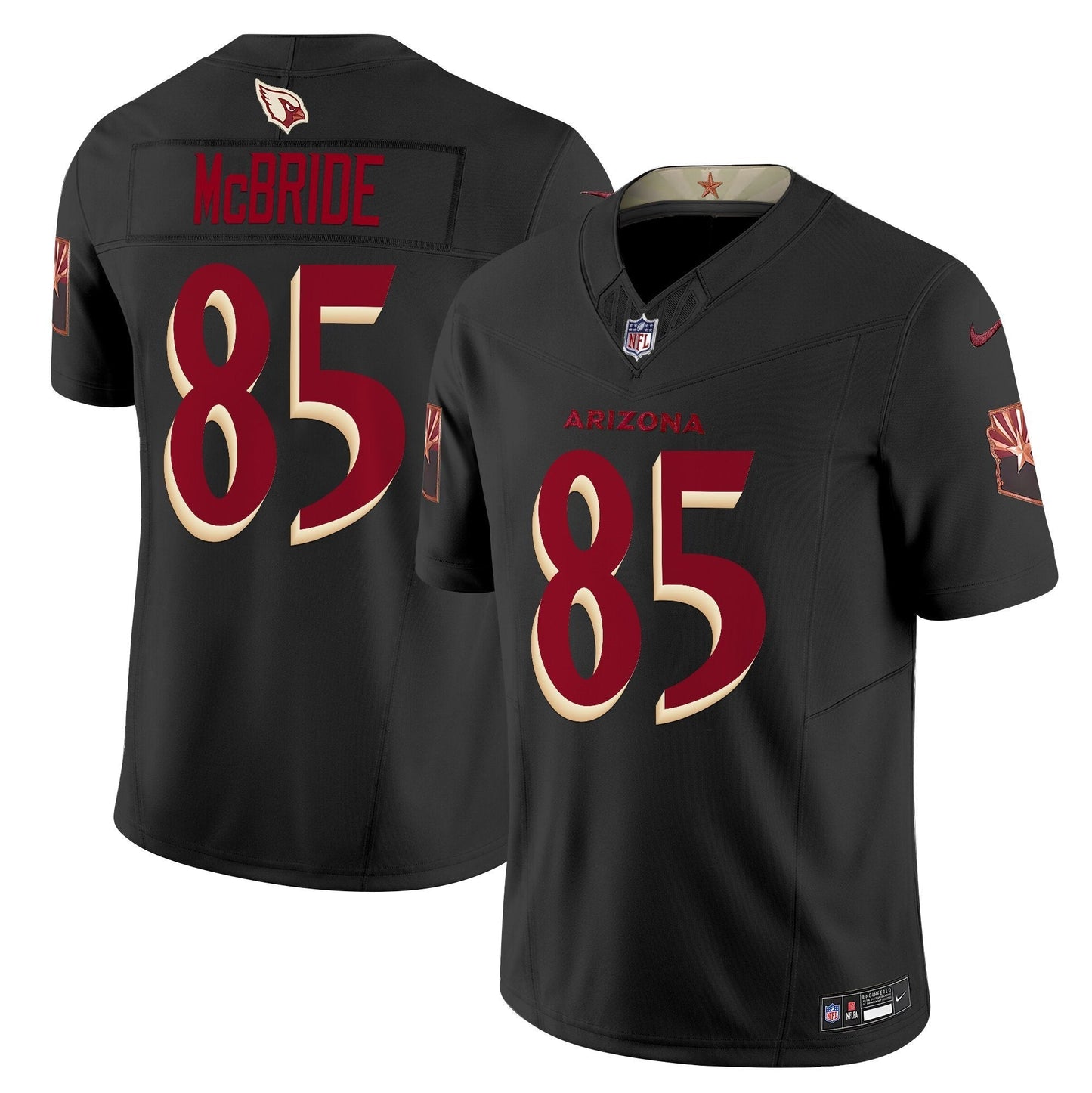 Men's Arizona Cardinals 2025 "Rivalries" Vapor Limited Jersey - All Stitched