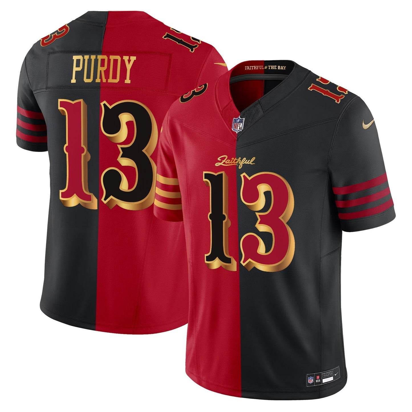 Men's San Francisco 49ers 2025 “Rivalries” Vapor Limited Jersey - All Stitched