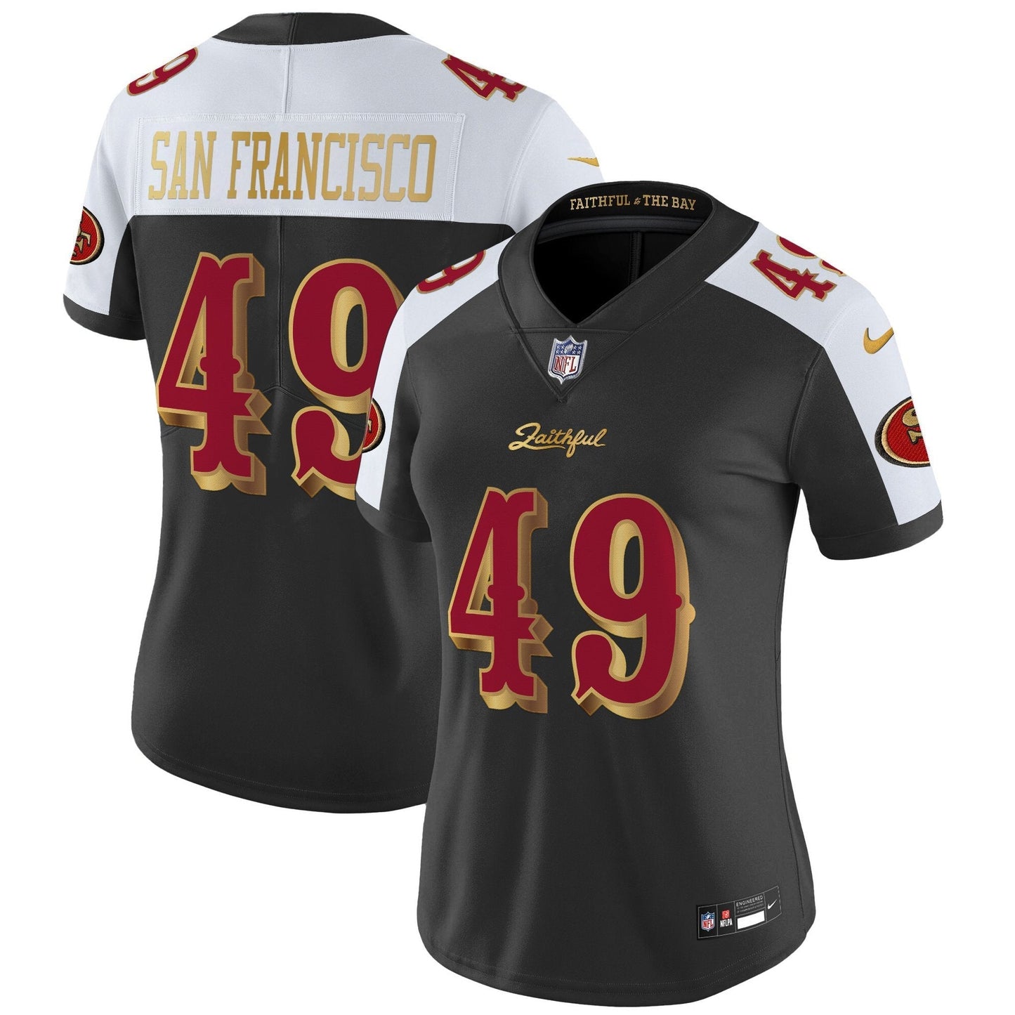 Women's San Francisco 49ers 2025 “Rivalries” Vapor Limited Jersey - All Stitched