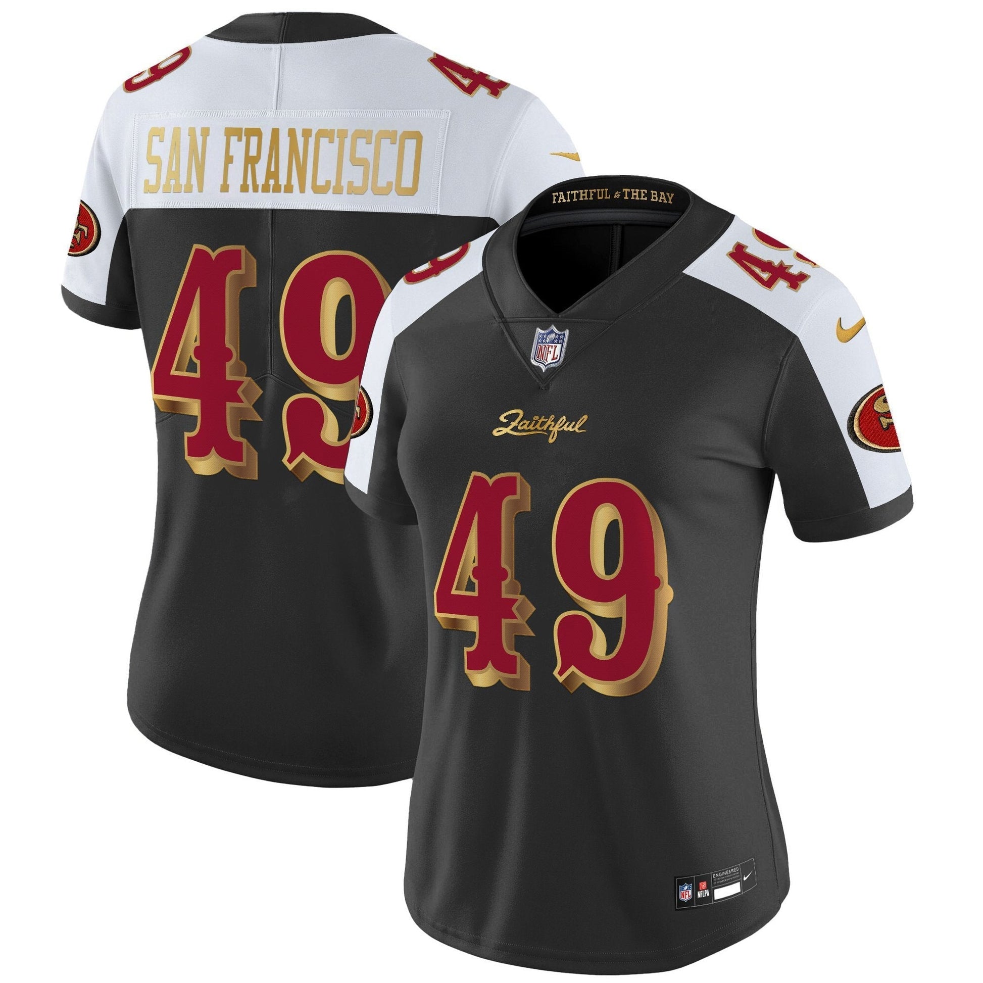 Women's San Francisco 49ers 2025 “Rivalries” Vapor Limited Jersey - All Stitched