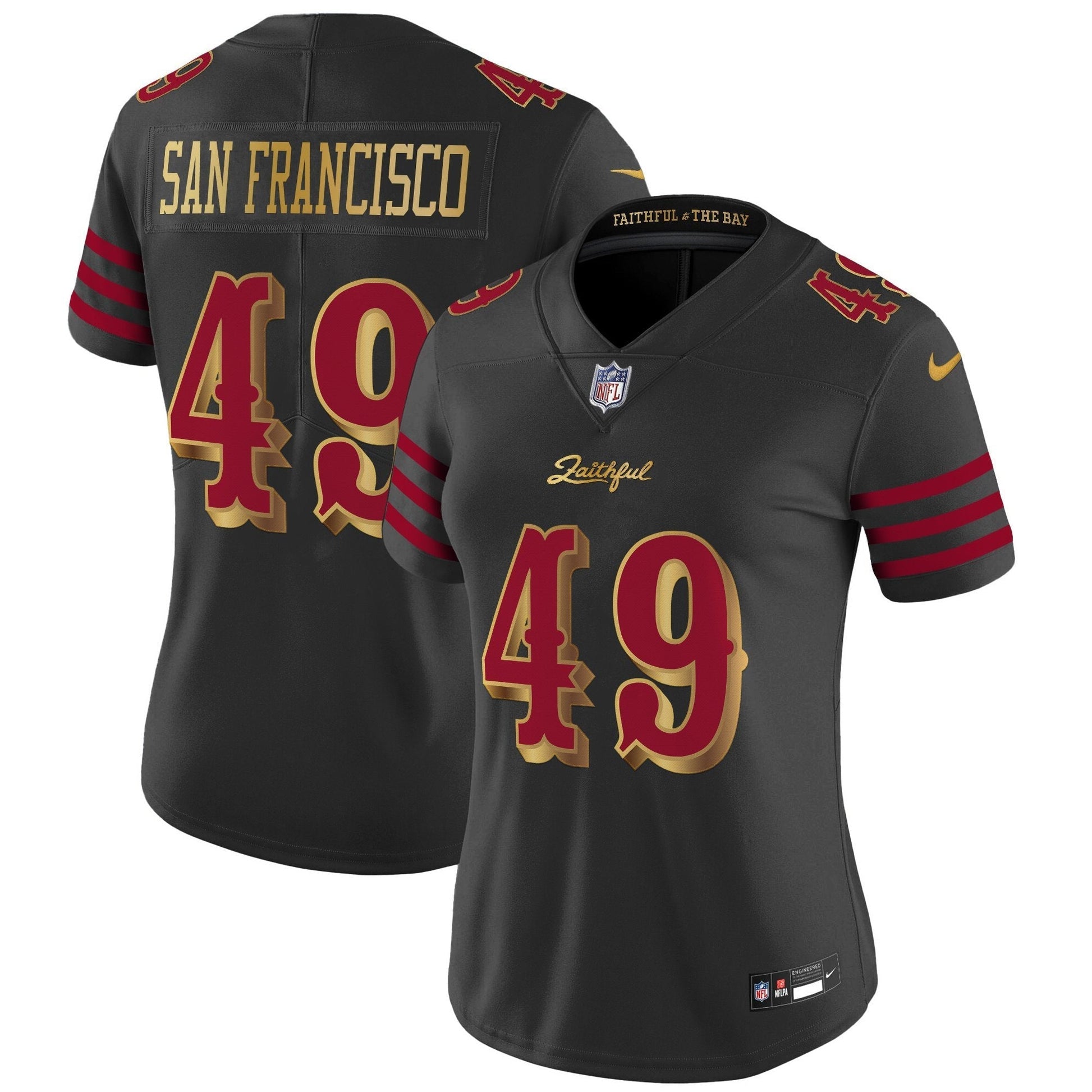 Women's San Francisco 49ers 2025 “Rivalries” Vapor Limited Jersey - All Stitched
