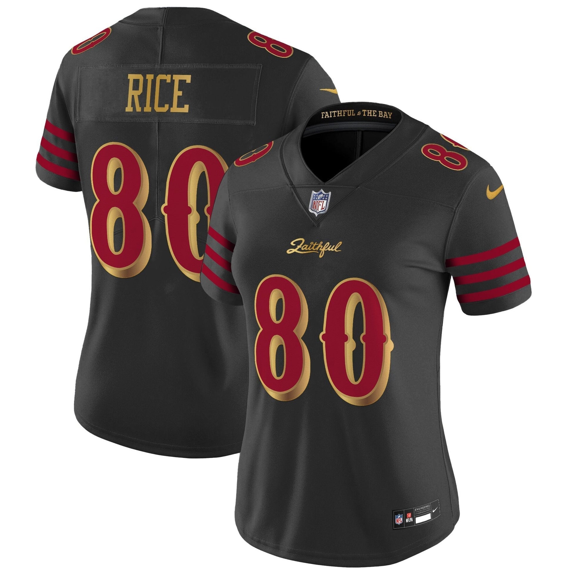 Women's San Francisco 49ers 2025 “Rivalries” Vapor Limited Jersey - All Stitched