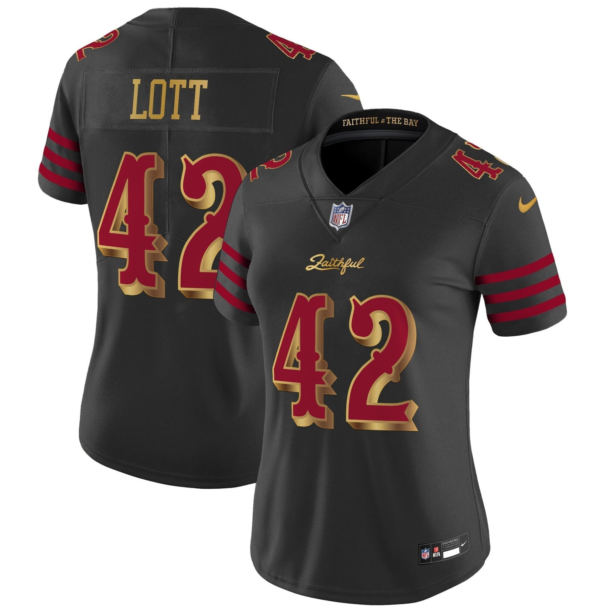 Women's San Francisco 49ers 2025 “Rivalries” Vapor Limited Jersey - All Stitched