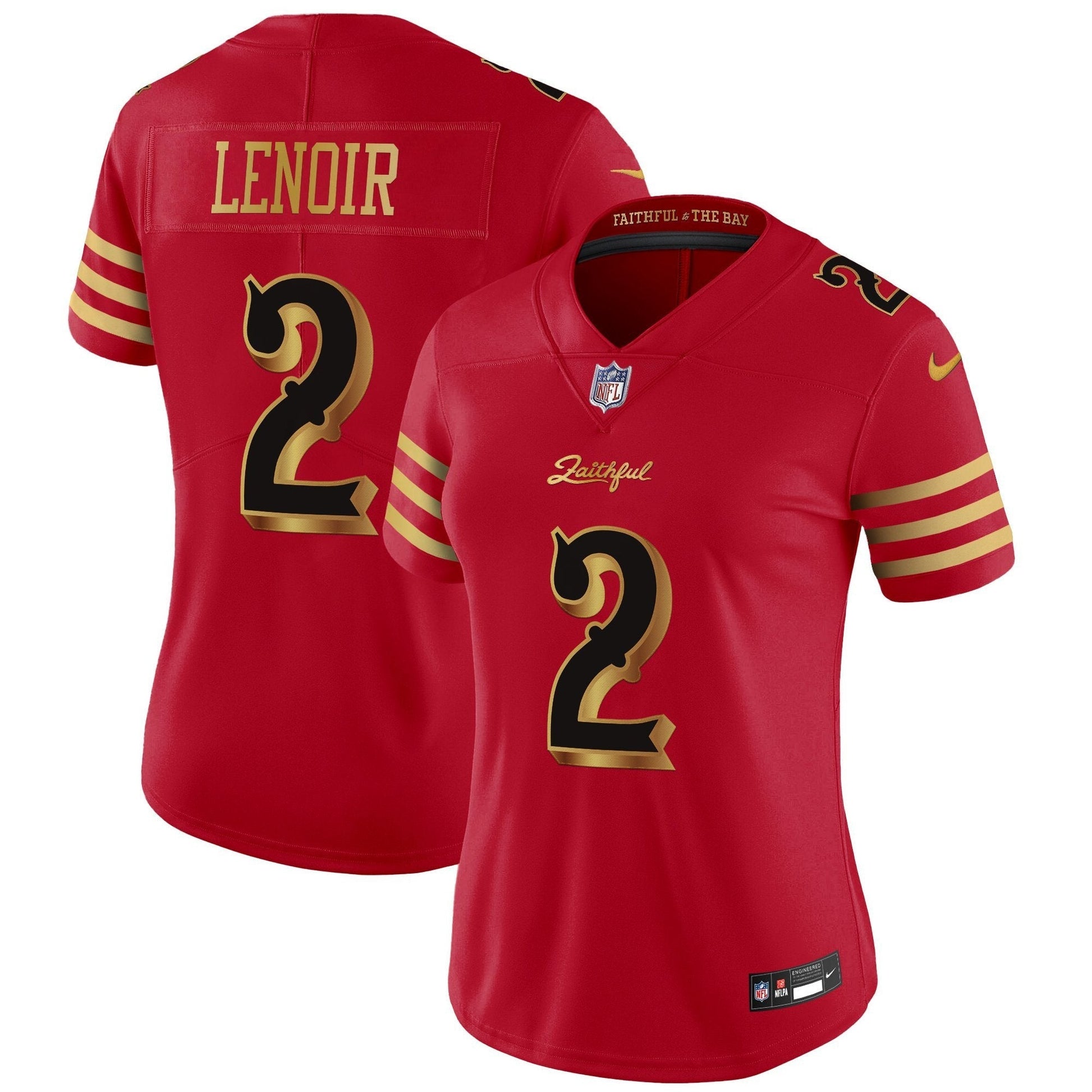 Women's San Francisco 49ers 2025 “Rivalries” Vapor Limited Jersey - All Stitched