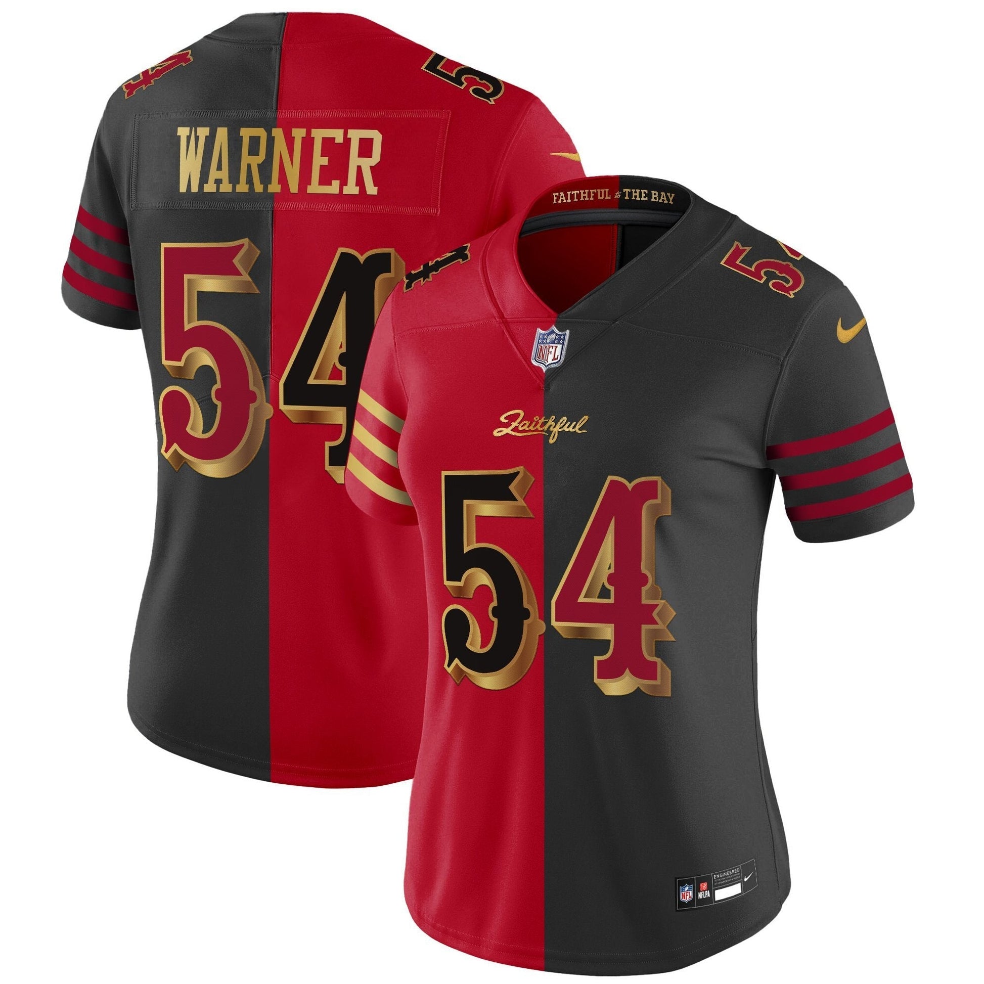 Women's San Francisco 49ers 2025 “Rivalries” Vapor Limited Jersey - All Stitched