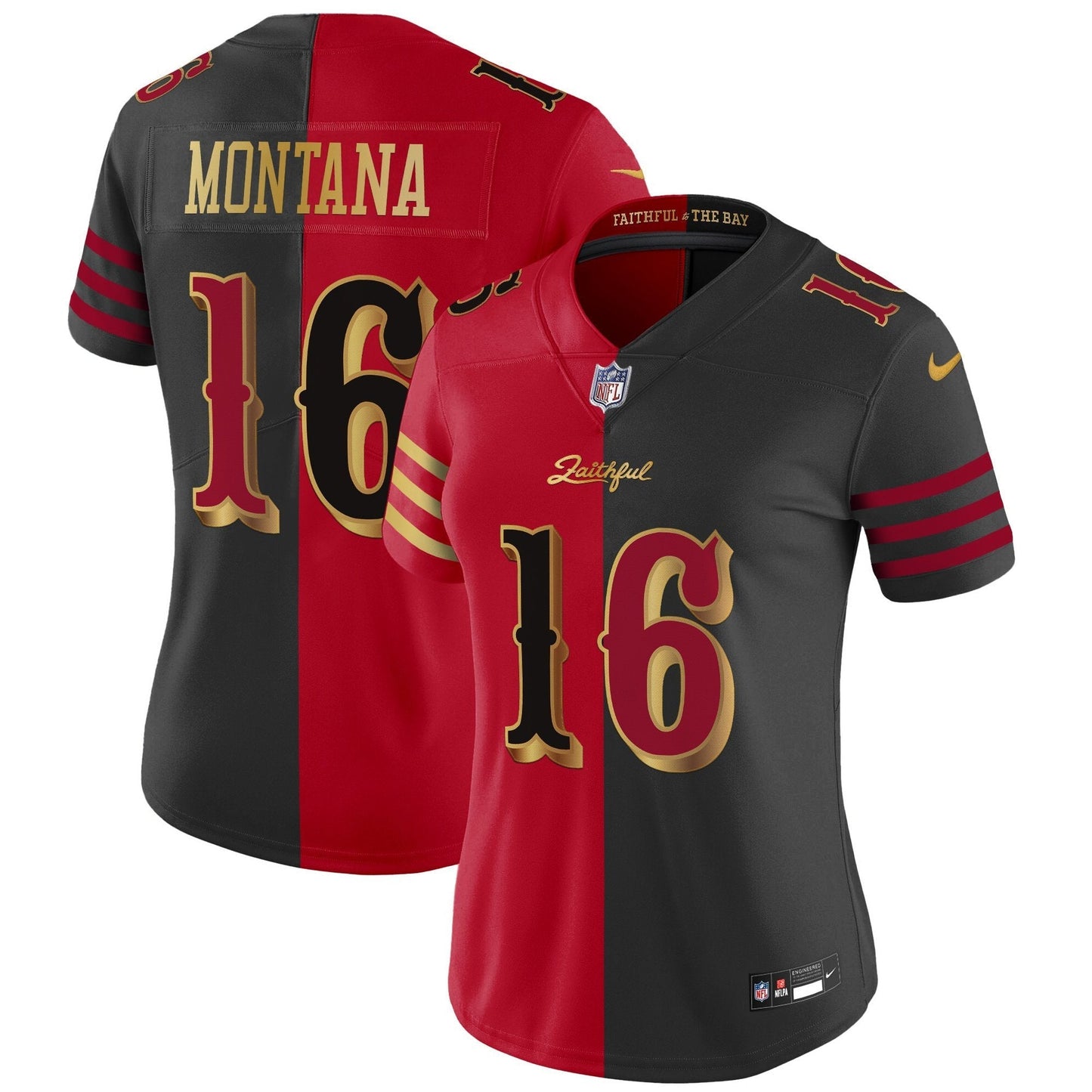 Women's San Francisco 49ers 2025 “Rivalries” Vapor Limited Jersey - All Stitched