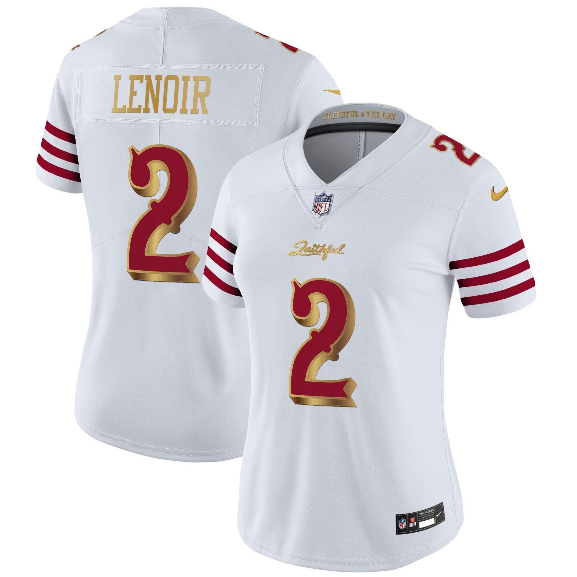 Women's San Francisco 49ers 2025 “Rivalries” Vapor Limited Jersey - All Stitched