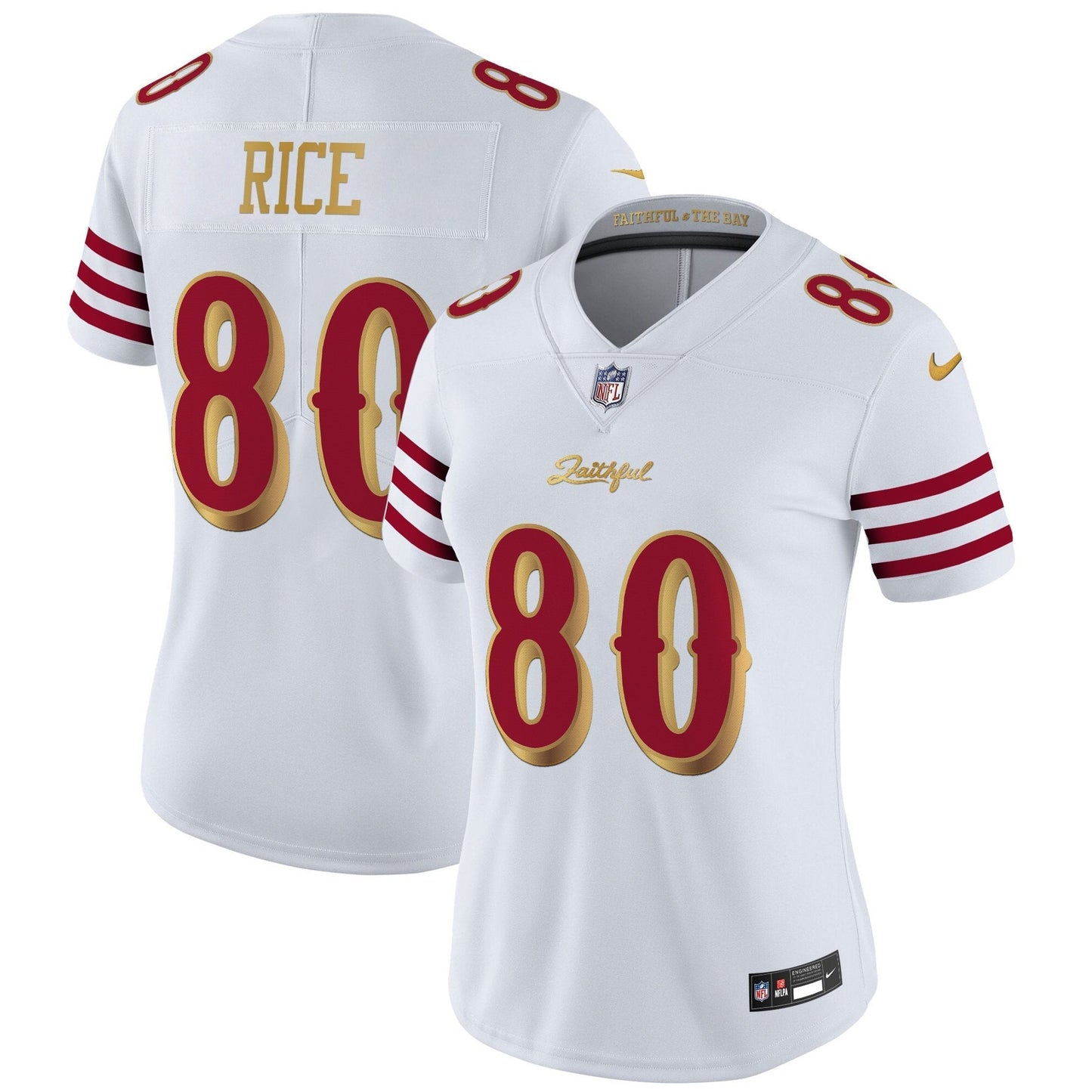 Women's San Francisco 49ers 2025 “Rivalries” Vapor Limited Jersey - All Stitched