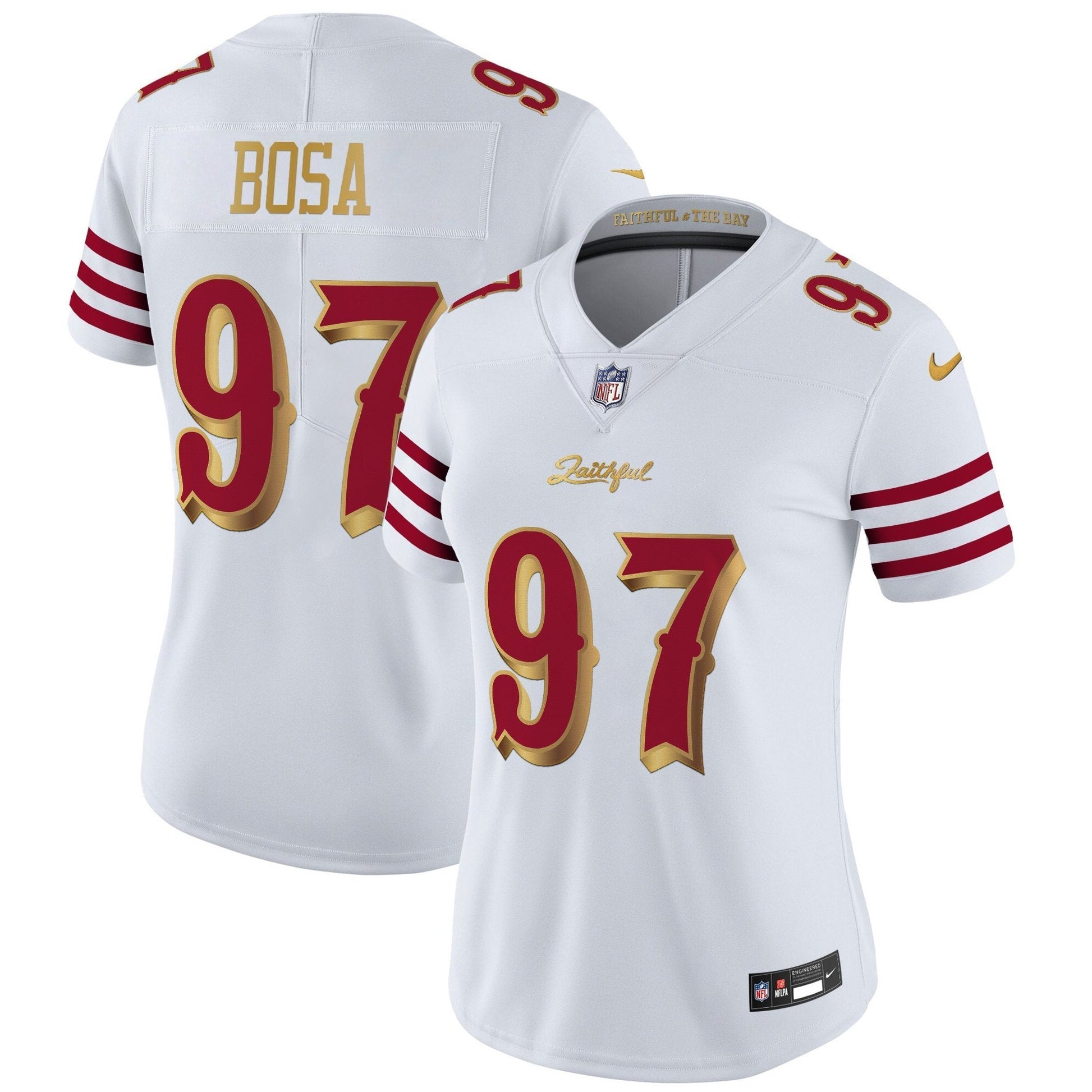 Women's San Francisco 49ers 2025 “Rivalries” Vapor Limited Jersey - All Stitched