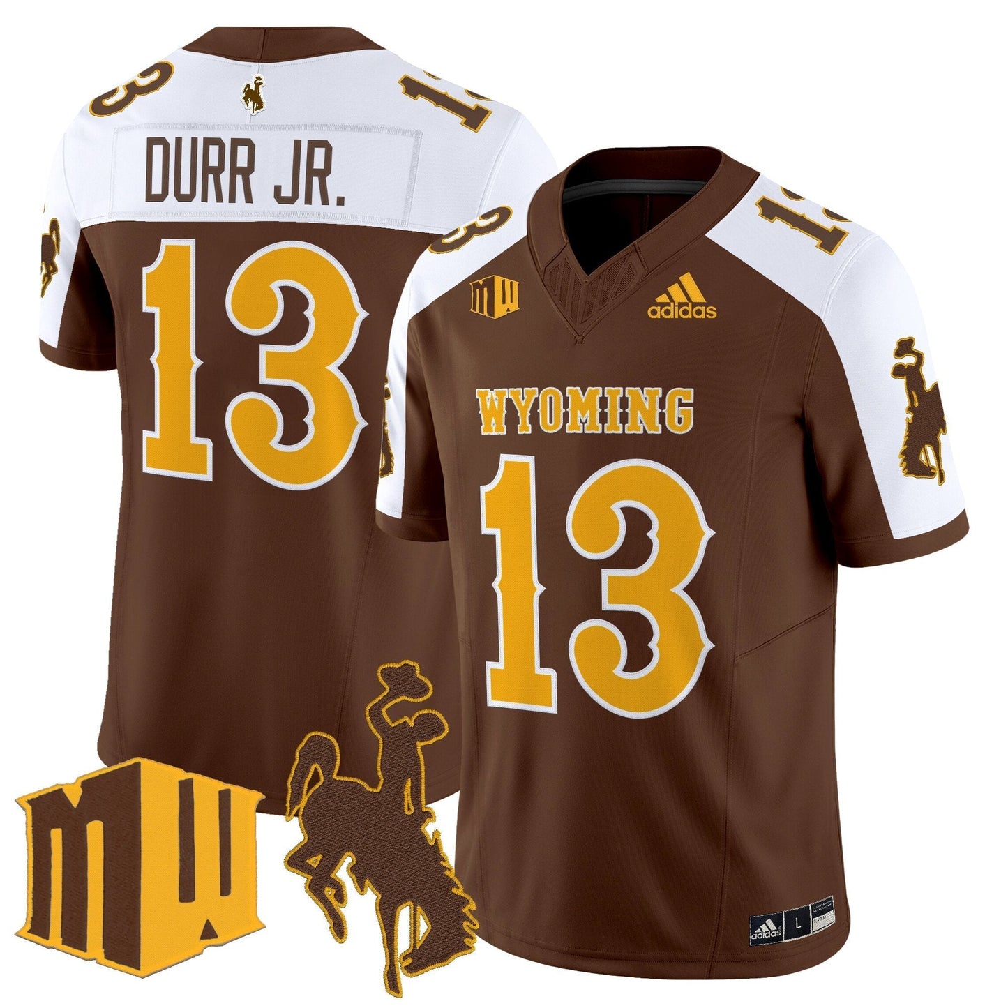 Men's Wyoming Cowboys 2025 Vapor Limited Jersey - All Stitched