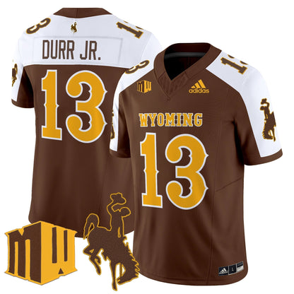 Men's Wyoming Cowboys 2025 Vapor Limited Jersey - All Stitched