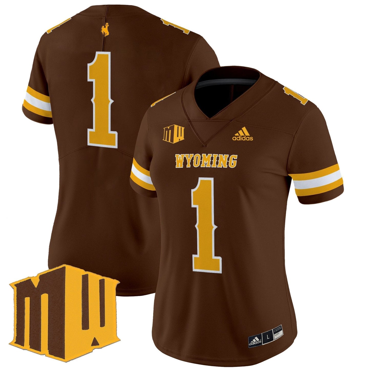 Women's Wyoming Cowboys 2025 Vapor Limited Jersey - All Stitched