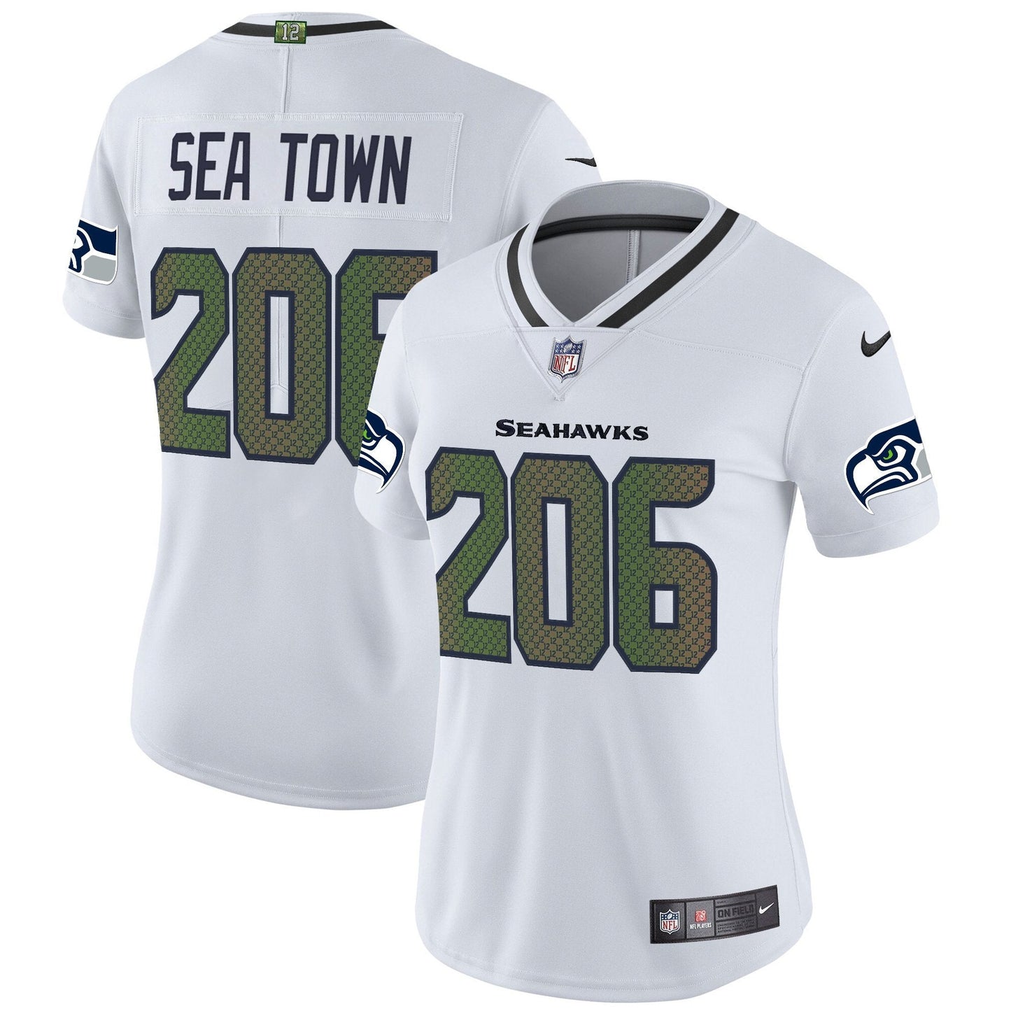 Women's Seattle Seahawks 2025 "Rivalries" Vapor Limited Jersey - All Stitched