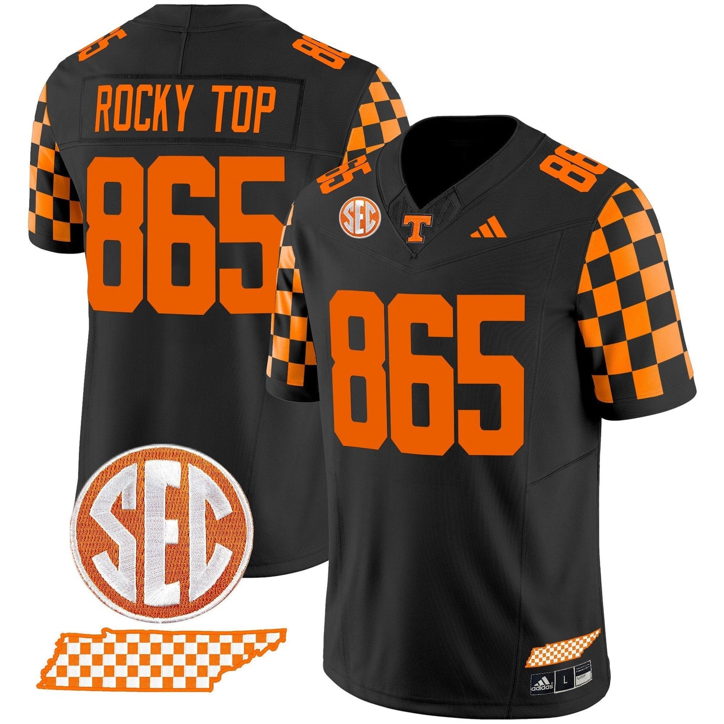 Men's Tennessee Volunteers 'Rebrand 2026' Checkerboard Vapor Limited Jersey - All Stitched