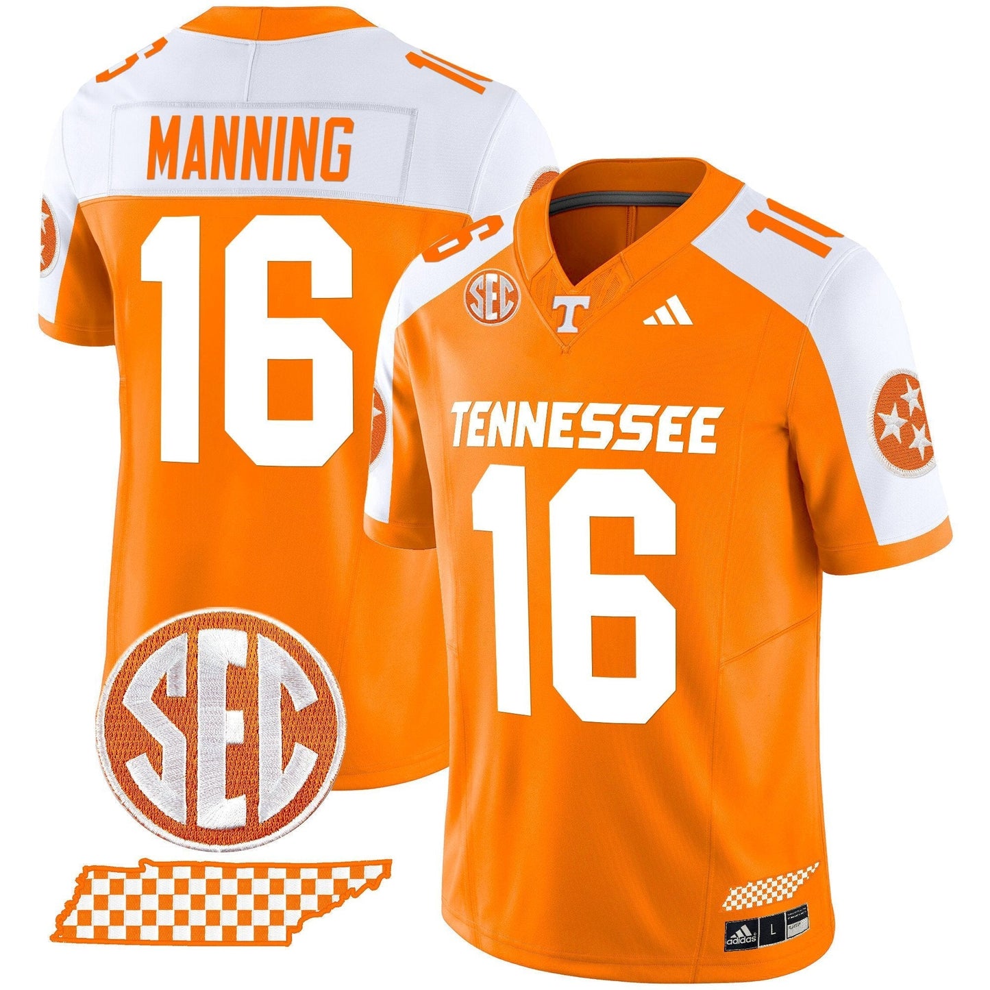 Men's Tennessee Volunteers 'Rebrand 2026' Checkerboard Vapor Limited Jersey - All Stitched