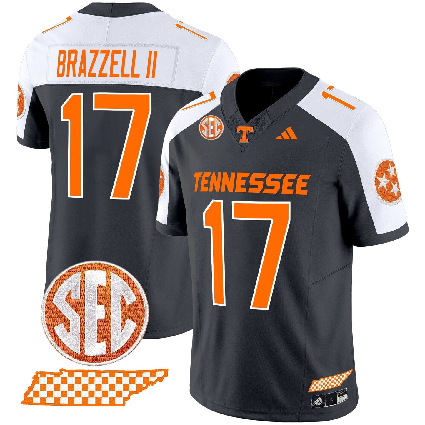 Men's Tennessee Volunteers 'Rebrand 2026' Checkerboard Vapor Limited Jersey - All Stitched