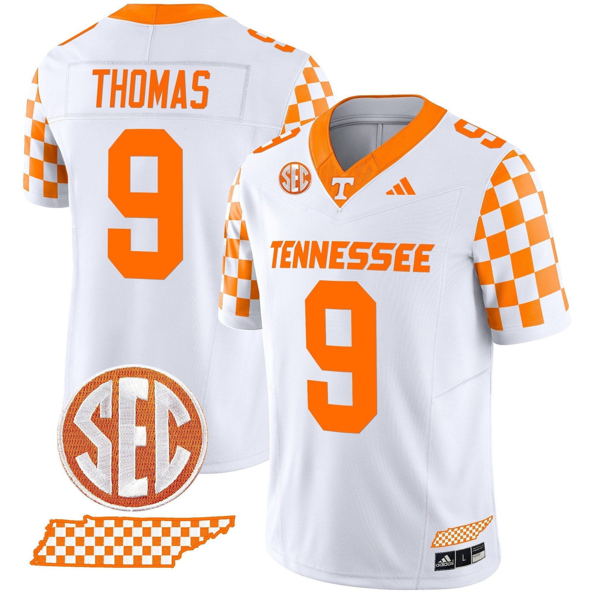 Men's Tennessee Volunteers 'Rebrand 2026' Checkerboard Vapor Limited Jersey - All Stitched