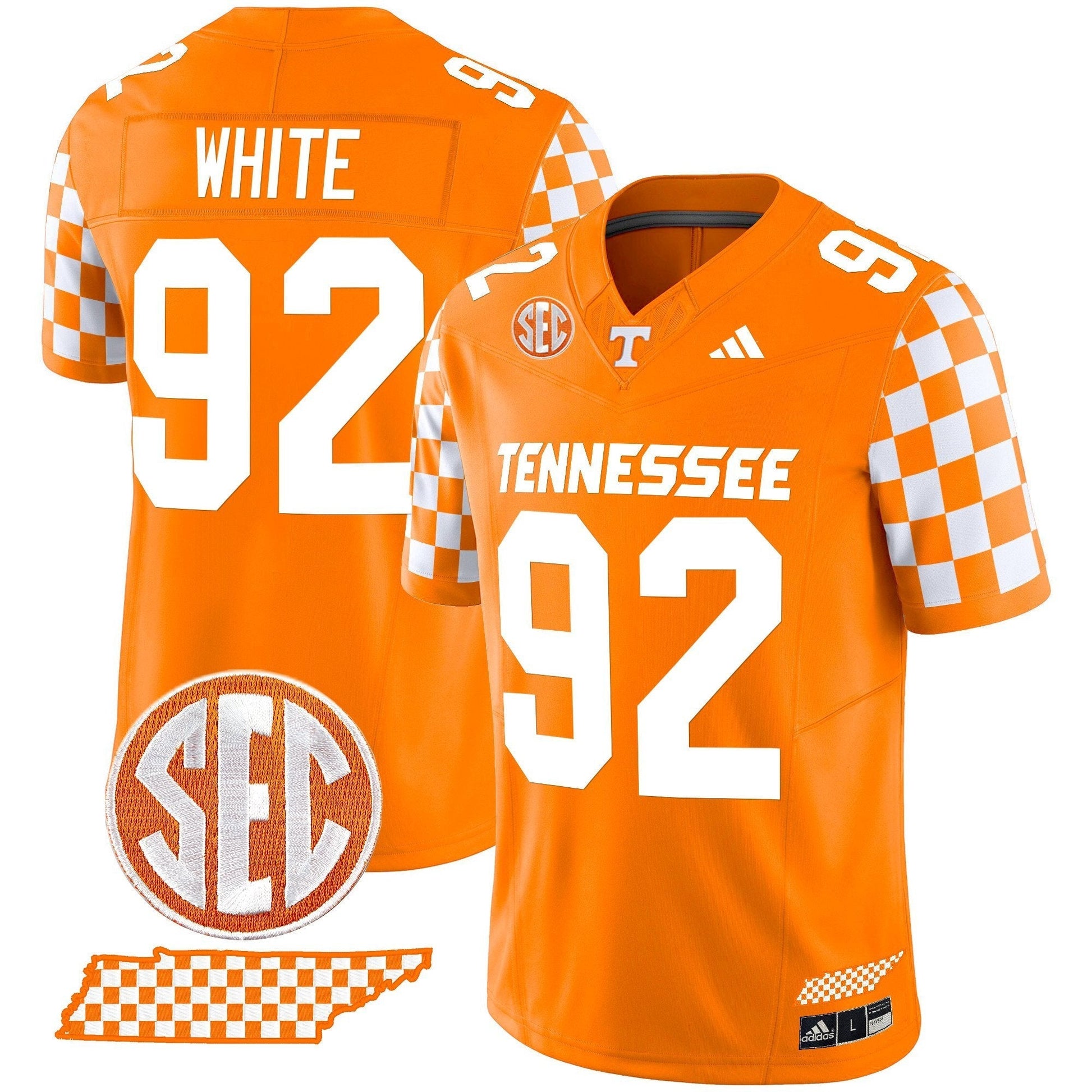 Men's Tennessee Volunteers 'Rebrand 2026' Checkerboard Vapor Limited Jersey - All Stitched