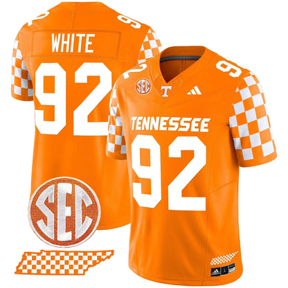 Men's Tennessee Volunteers 'Rebrand 2026' Checkerboard Vapor Limited Jersey - All Stitched