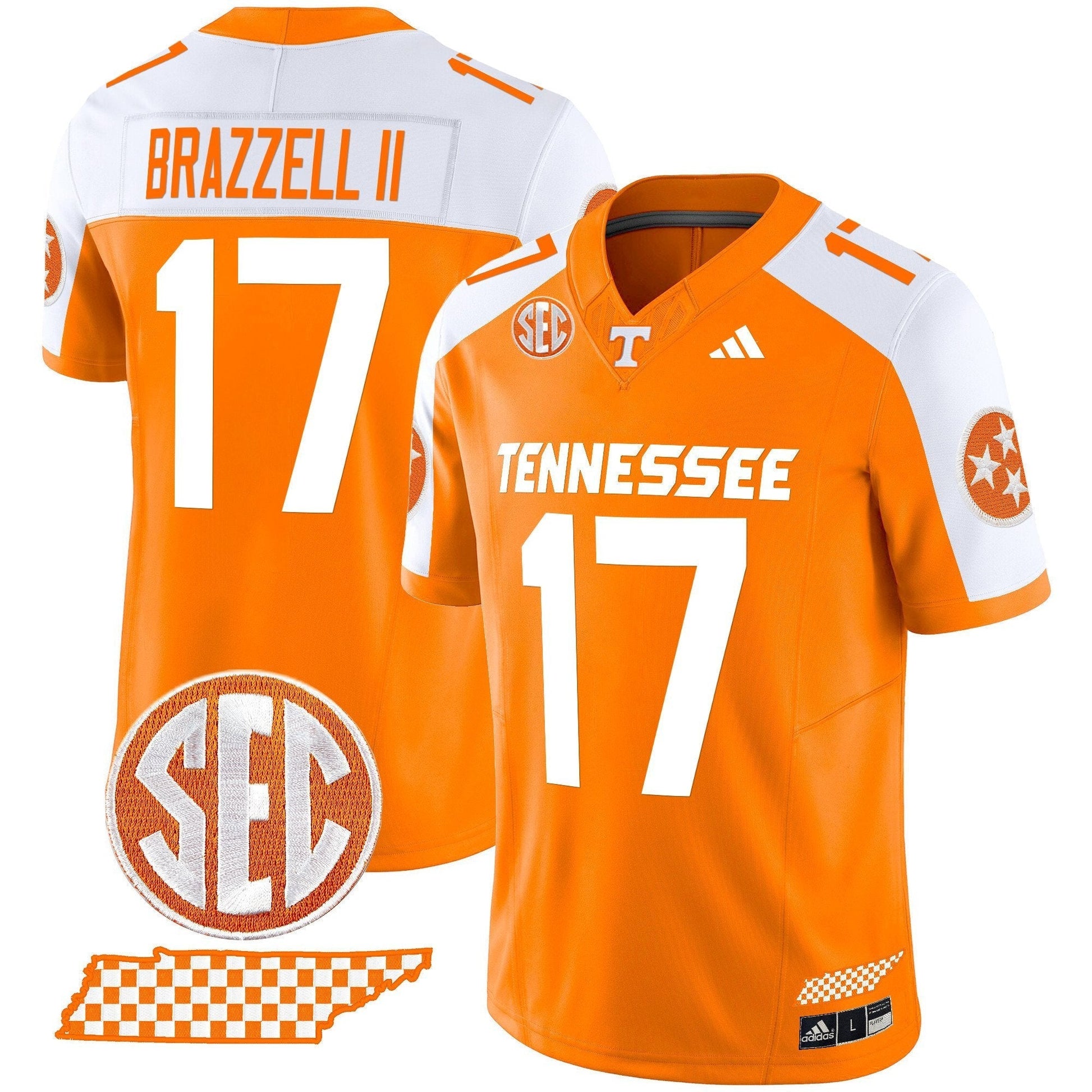 Men's Tennessee Volunteers 'Rebrand 2026' Checkerboard Vapor Limited Jersey - All Stitched
