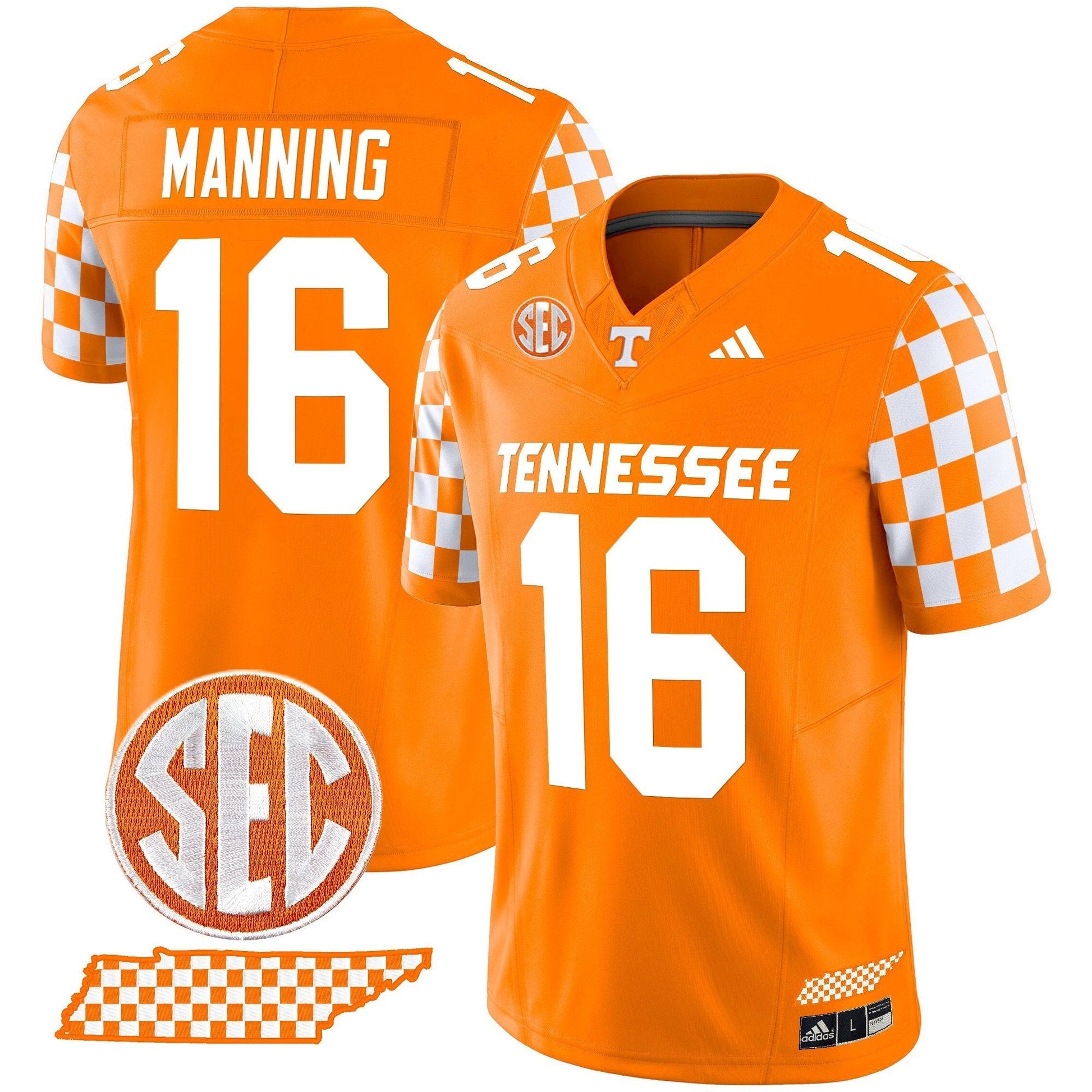 Men's Tennessee Volunteers 'Rebrand 2026' Checkerboard Vapor Limited Jersey - All Stitched