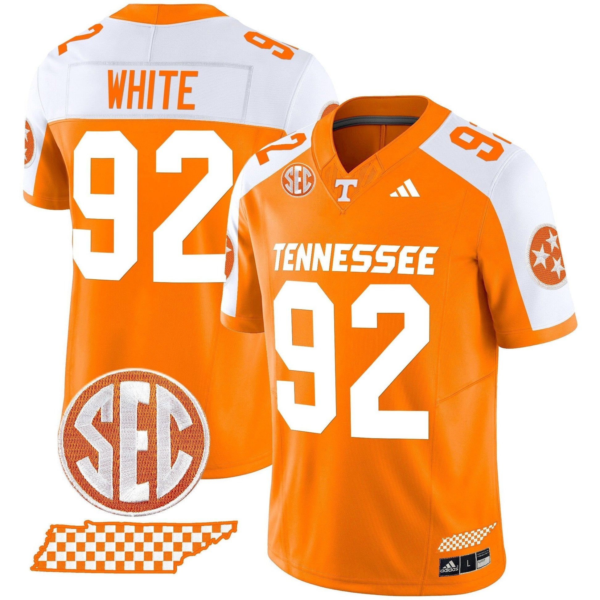 Men's Tennessee Volunteers 'Rebrand 2026' Checkerboard Vapor Limited Jersey - All Stitched