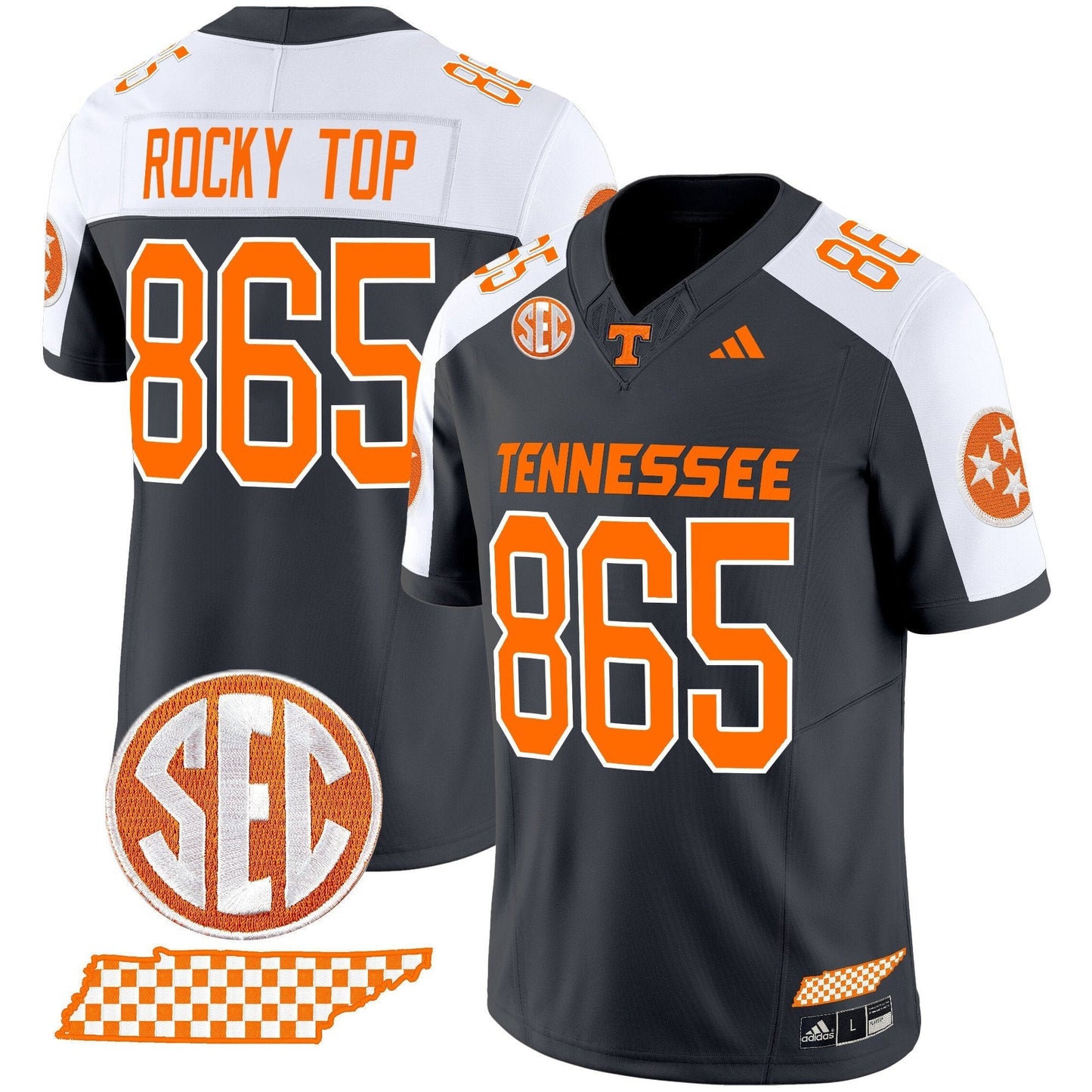 Men's Tennessee Volunteers 'Rebrand 2026' Checkerboard Vapor Limited Jersey - All Stitched