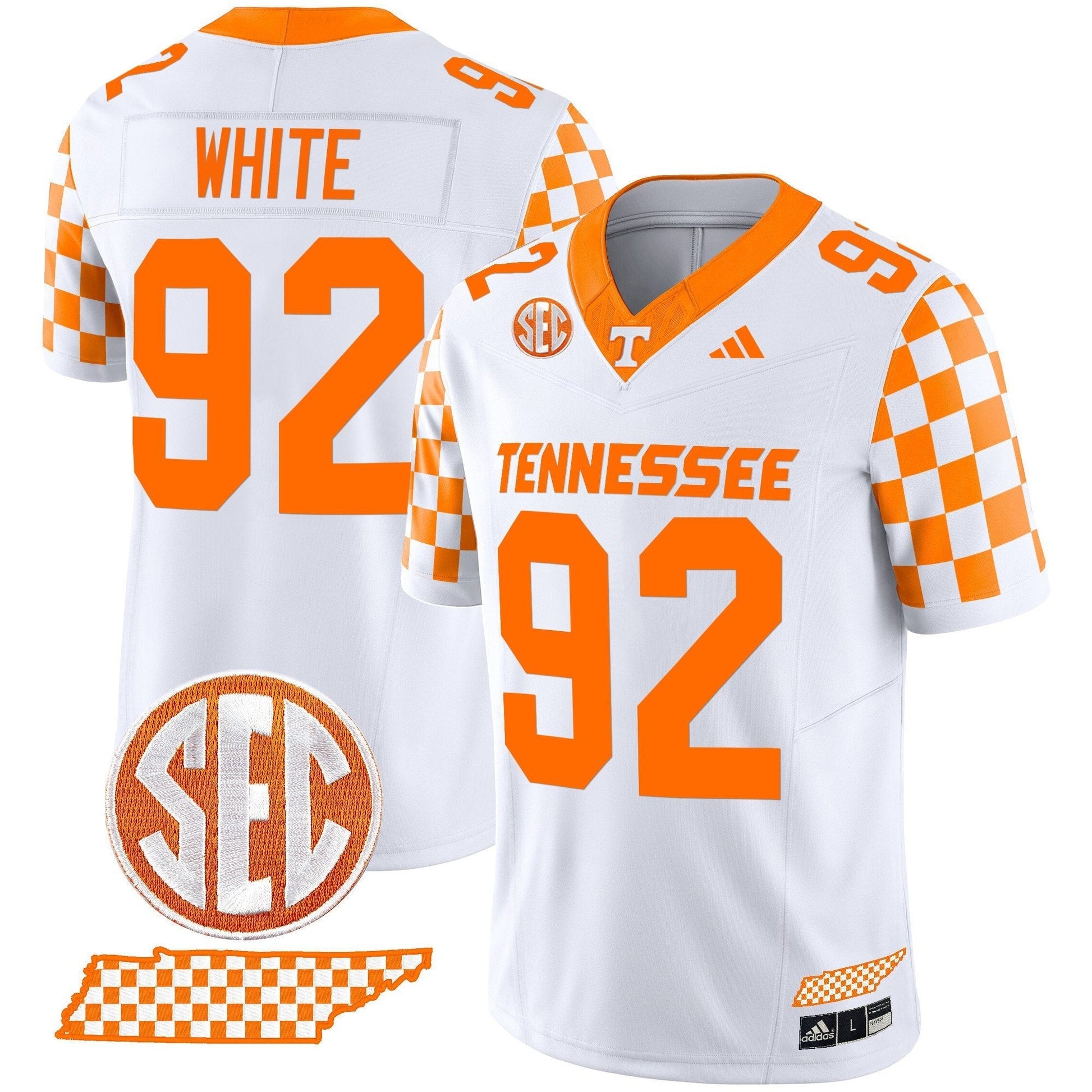 Men's Tennessee Volunteers 'Rebrand 2026' Checkerboard Vapor Limited Jersey - All Stitched