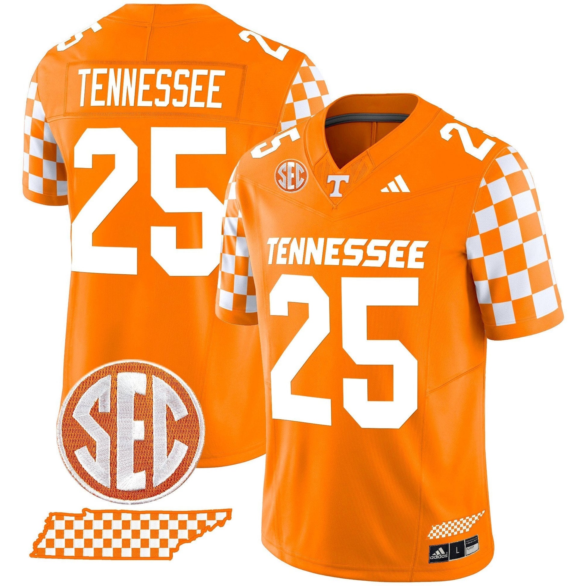 Men's Tennessee Volunteers 'Rebrand 2026' Checkerboard Vapor Limited Jersey - All Stitched