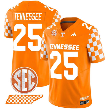 Men's Tennessee Volunteers 'Rebrand 2026' Checkerboard Vapor Limited Jersey - All Stitched