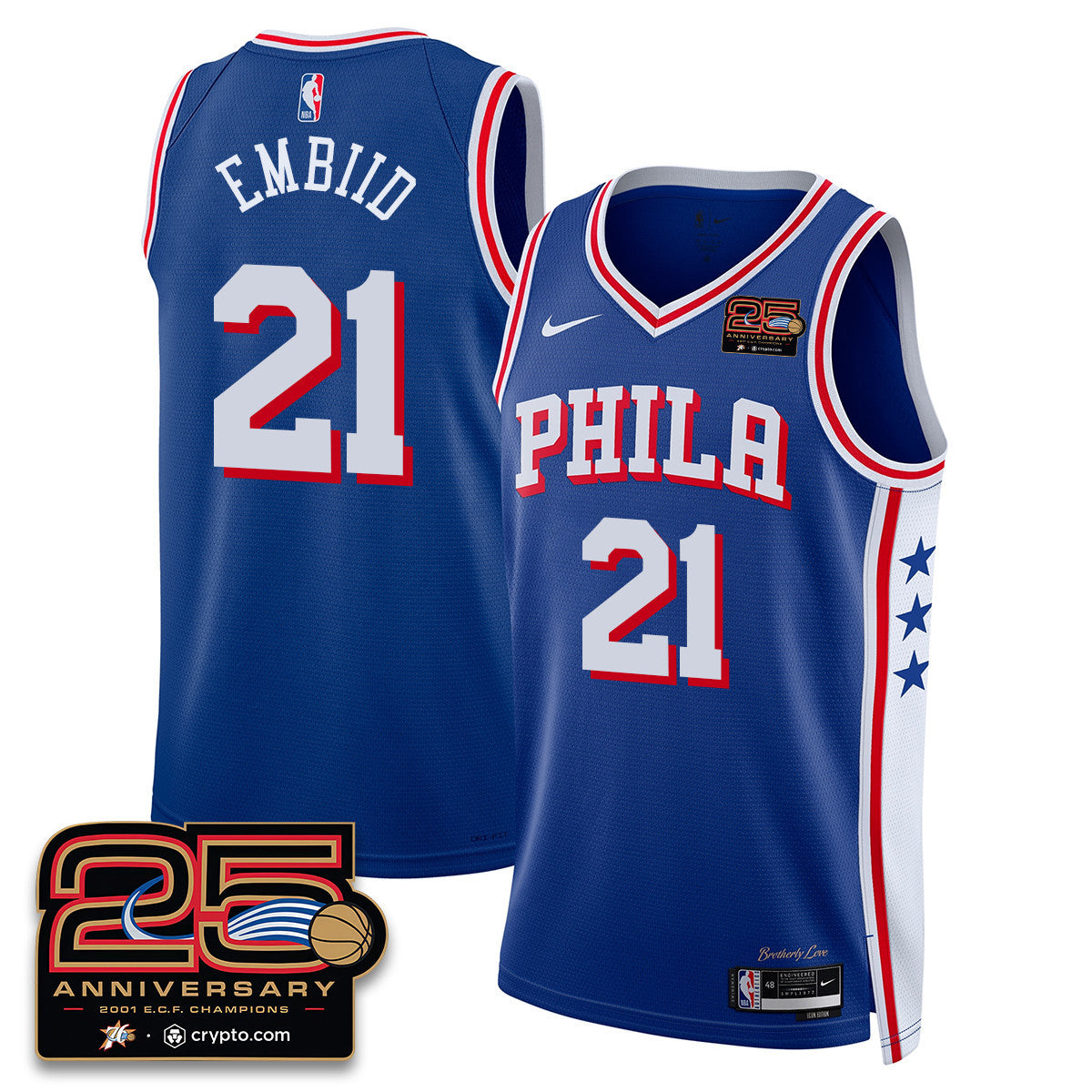 PHI 25th Anniversary Jersey - Stitched