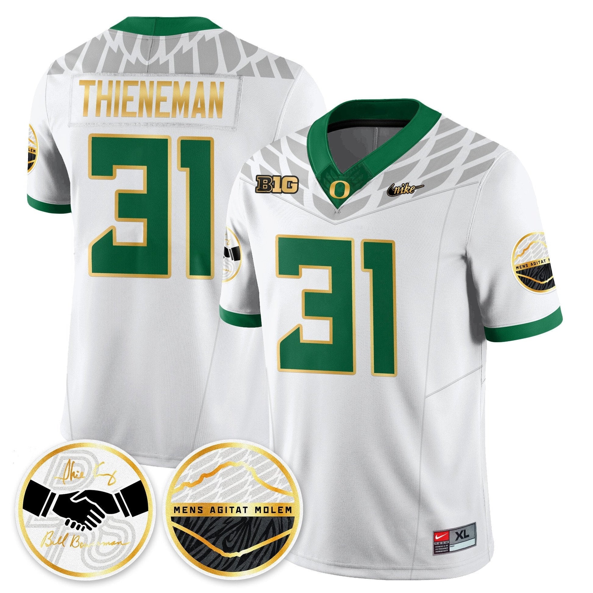 Oregon Ducks 2025 "Shoe Duck" Jersey - All Stitched