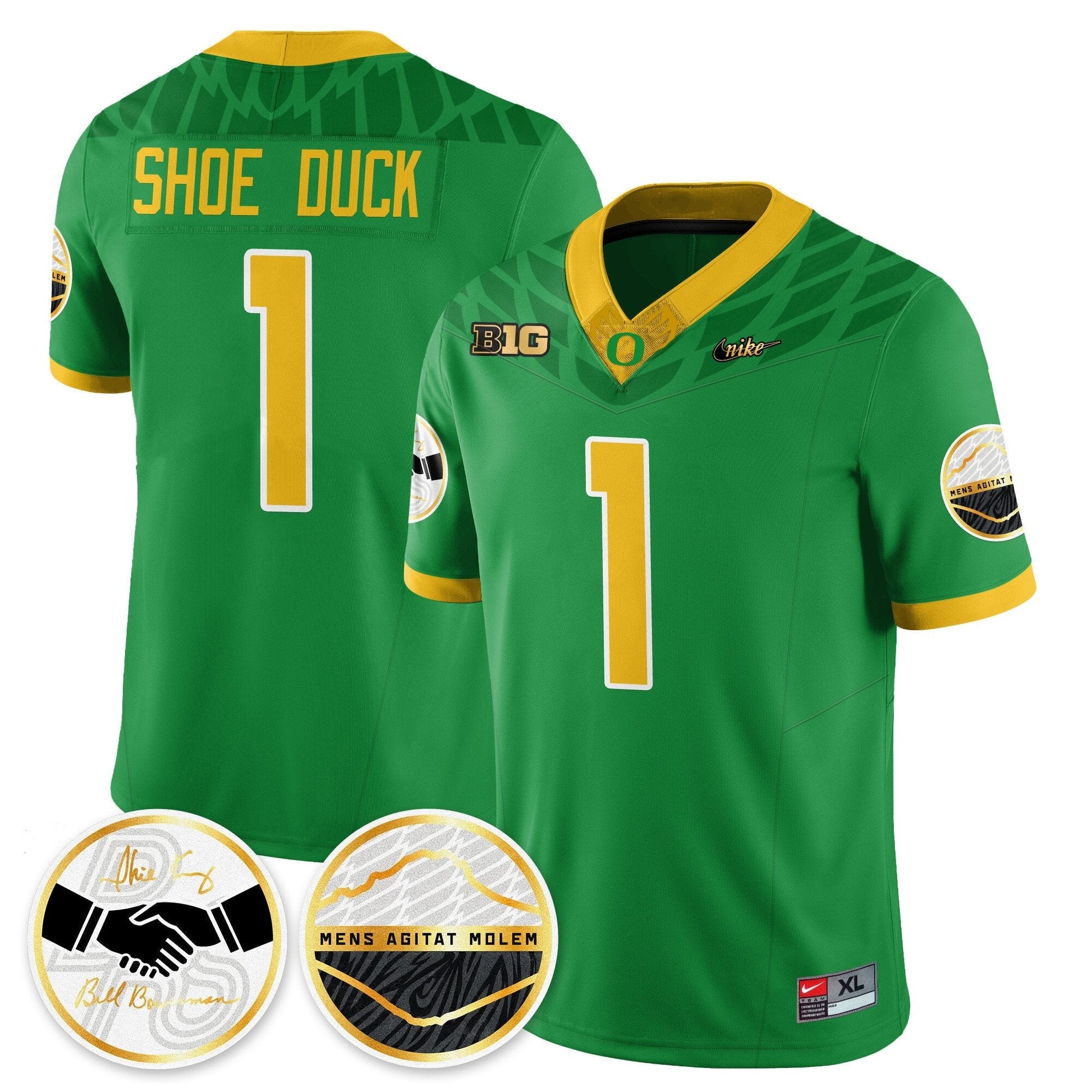 Oregon Ducks 2025 "Shoe Duck" Jersey - All Stitched