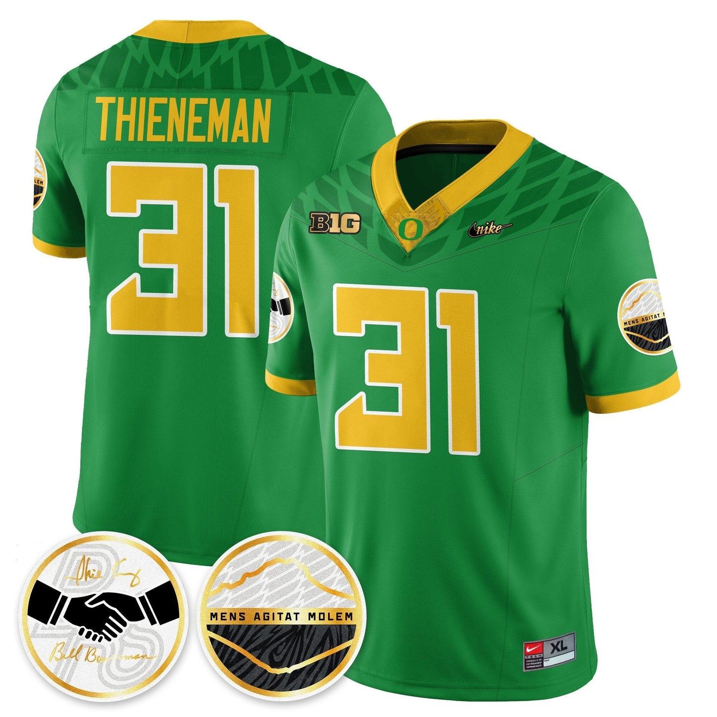 Oregon Ducks 2025 "Shoe Duck" Jersey - All Stitched