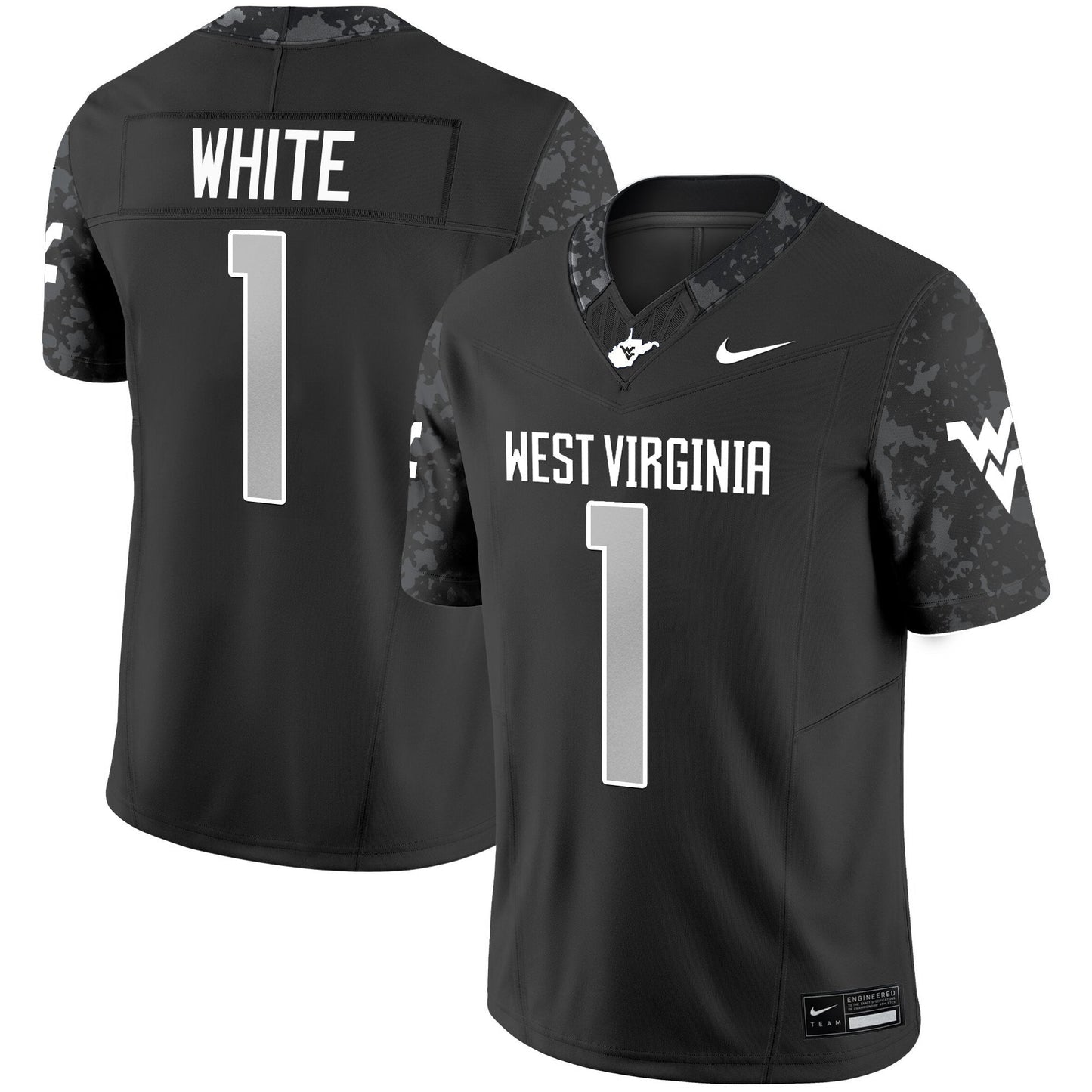 Men's West Virginia Mountaineers 2025 Vapor Limited Jersey - All Stitched