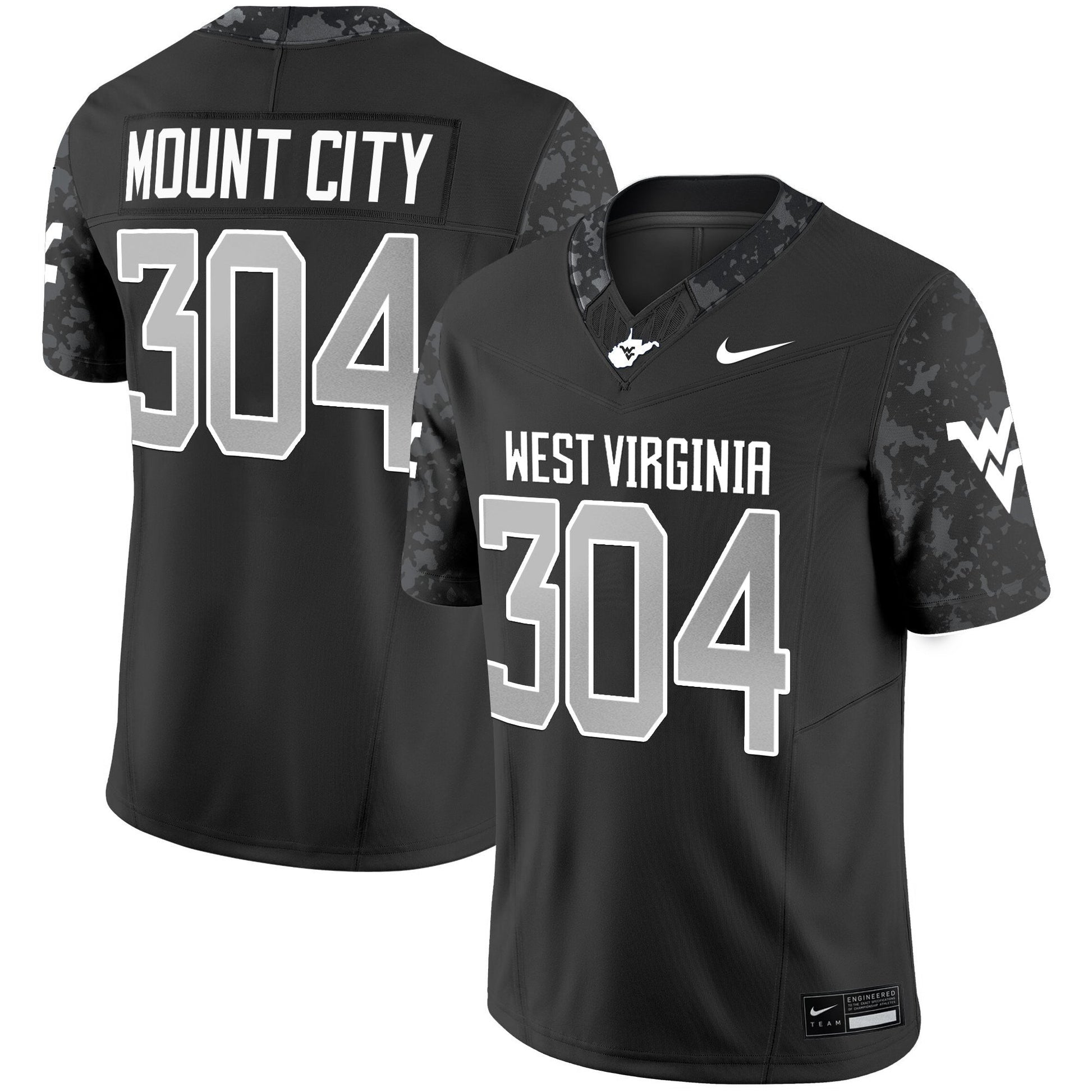 Men's West Virginia Mountaineers 2025 Vapor Limited Jersey - All Stitched