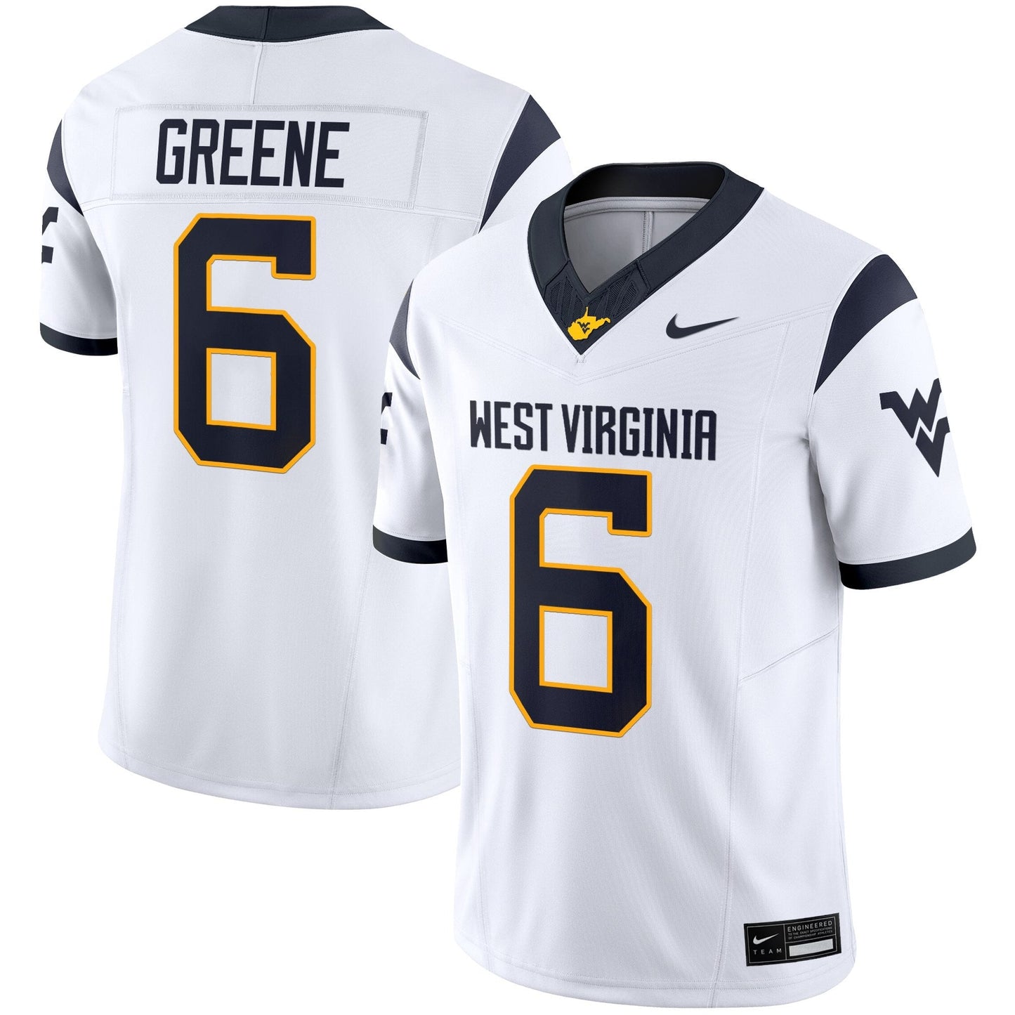 Men's West Virginia Mountaineers 2025 Vapor Limited Jersey - All Stitched