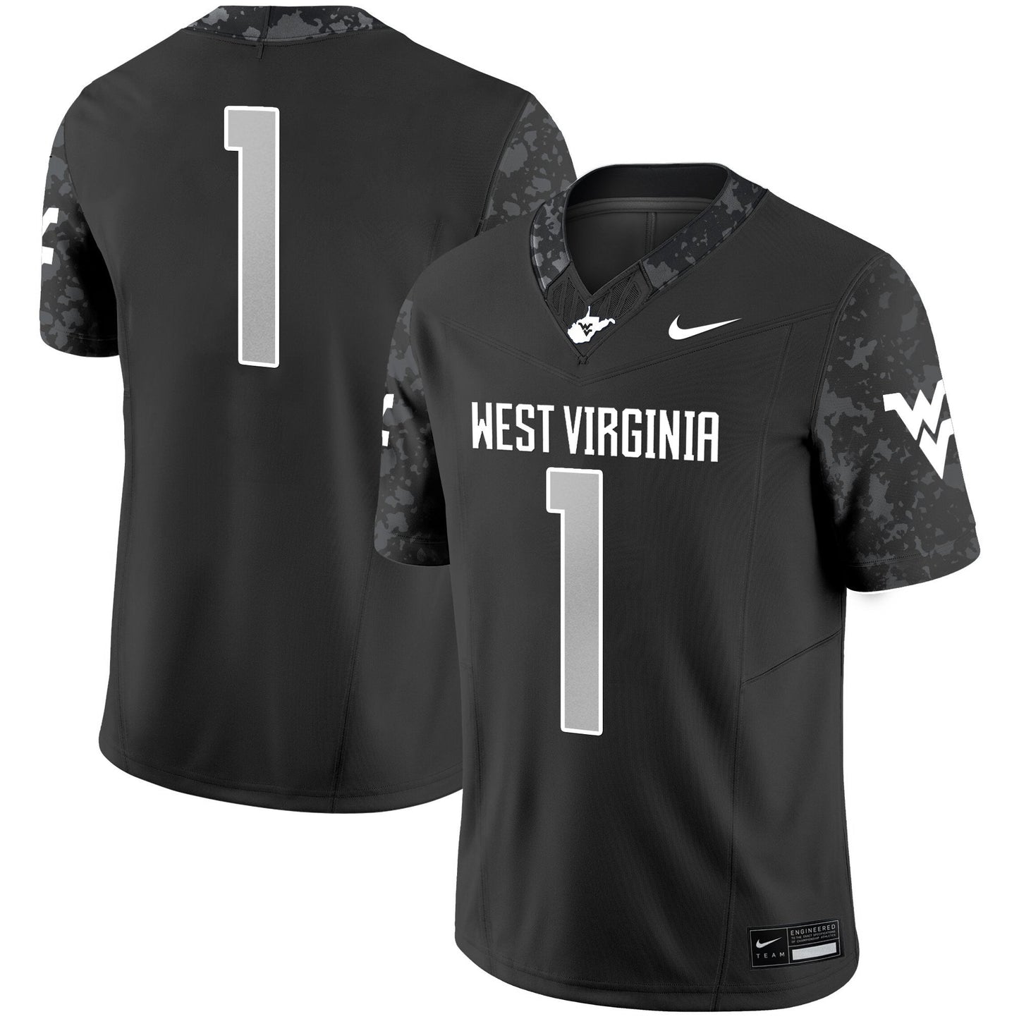 Men's West Virginia Mountaineers 2025 Vapor Limited Jersey - All Stitched