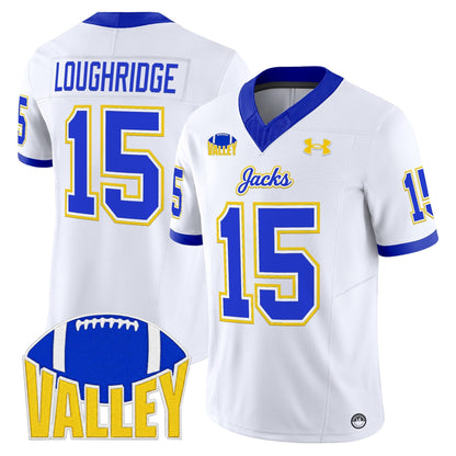 Men's South Dakota State Jackrabbits 2025 Vapor Limited Jersey - All Stitched