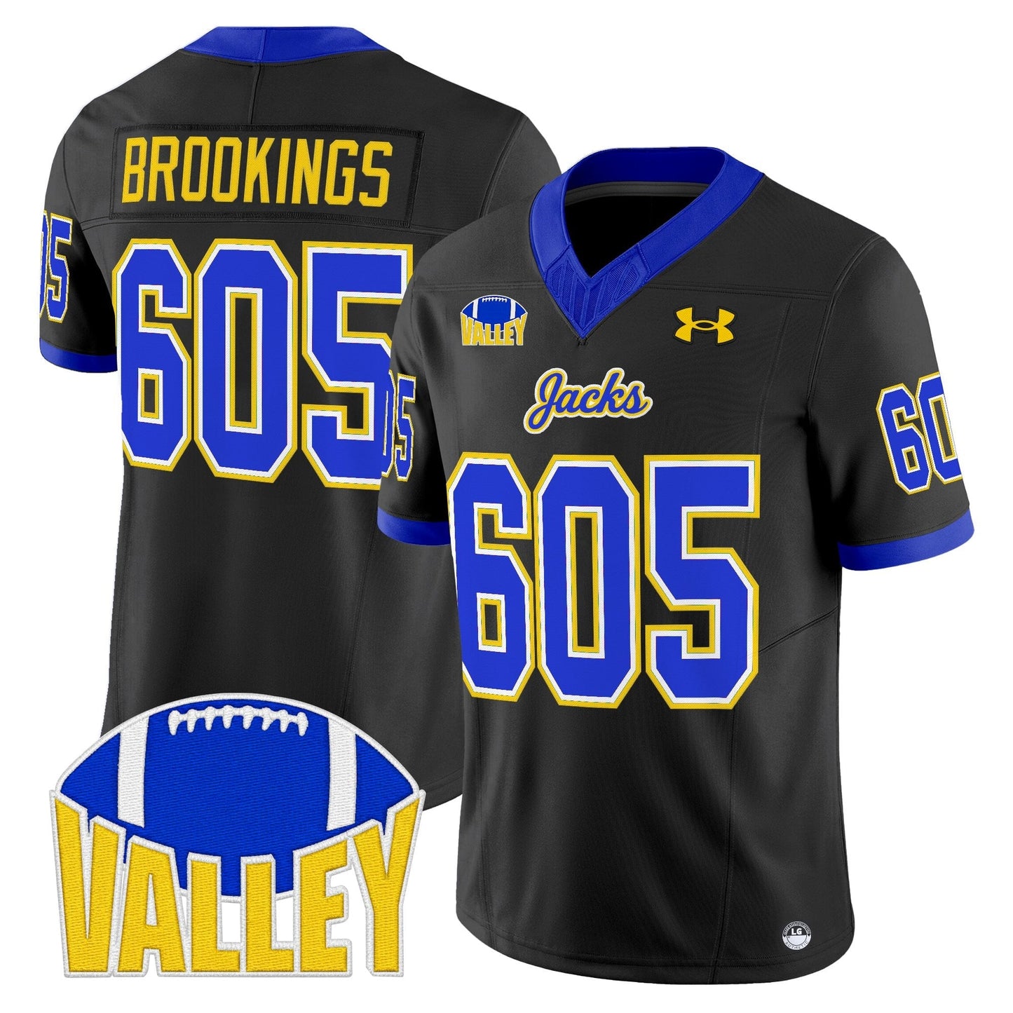 Men's South Dakota State Jackrabbits 2025 Vapor Limited Jersey - All Stitched