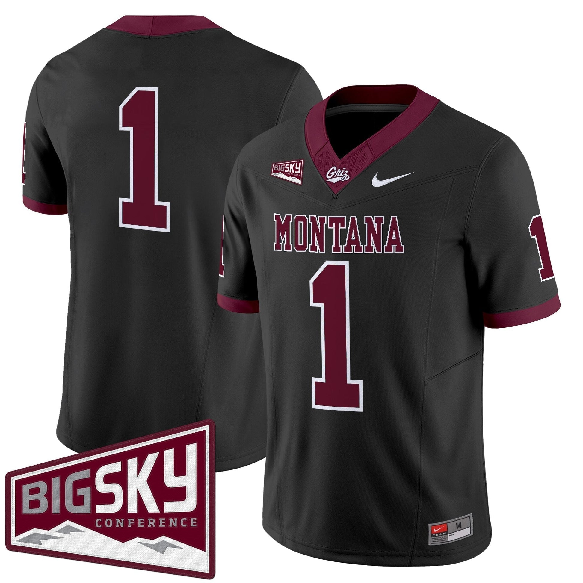 Men's Montana Grizzlies 2025 Vapor Limited Jersey - All Stitched