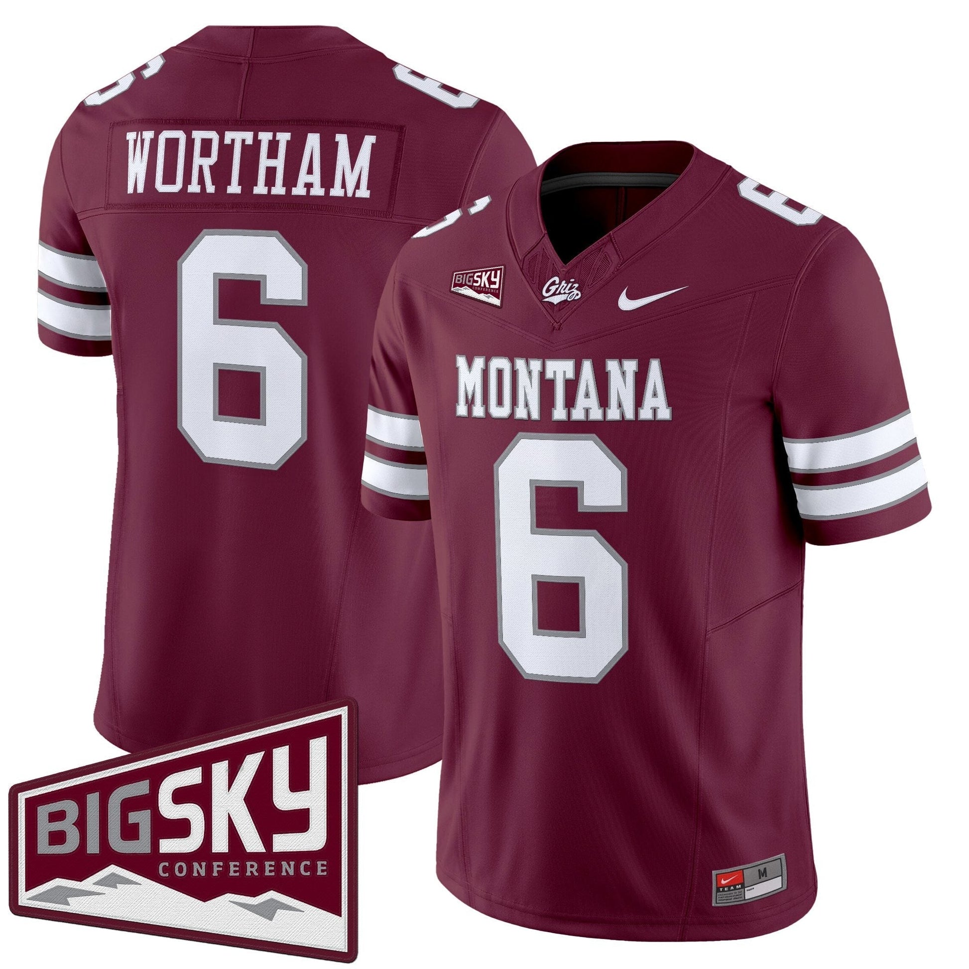 Men's Montana Grizzlies 2025 Vapor Limited Jersey - All Stitched