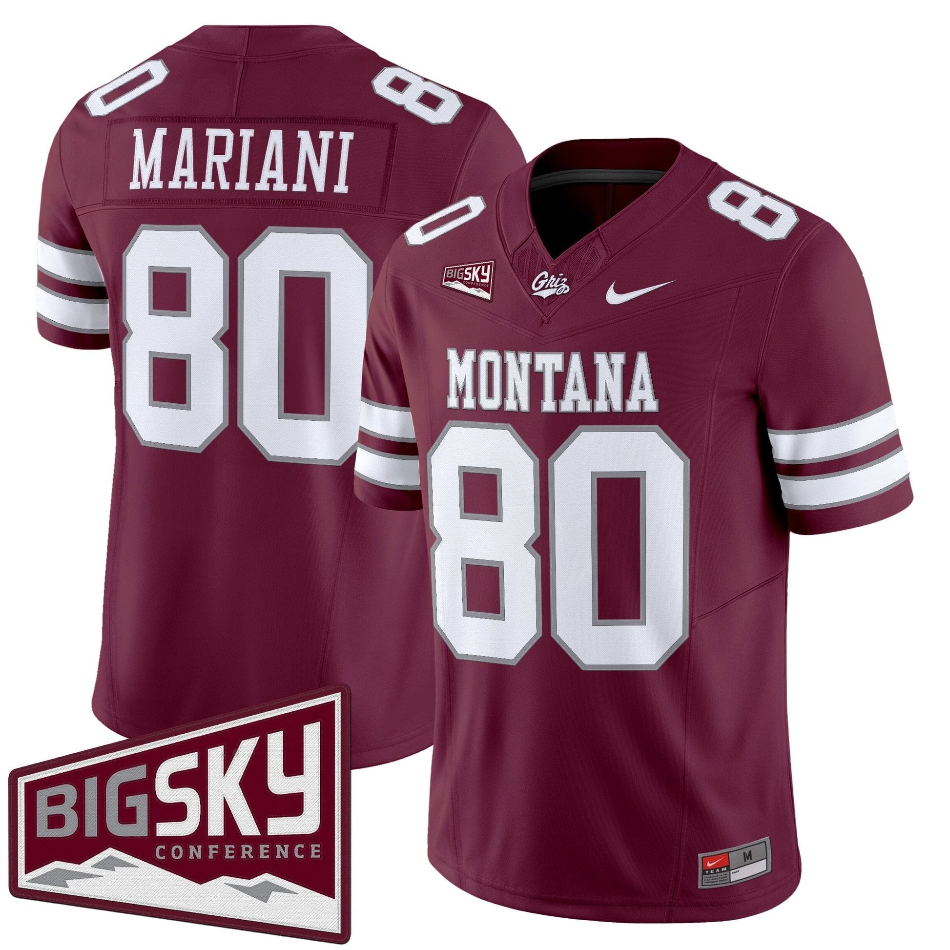 Men's Montana Grizzlies 2025 Vapor Limited Jersey - All Stitched