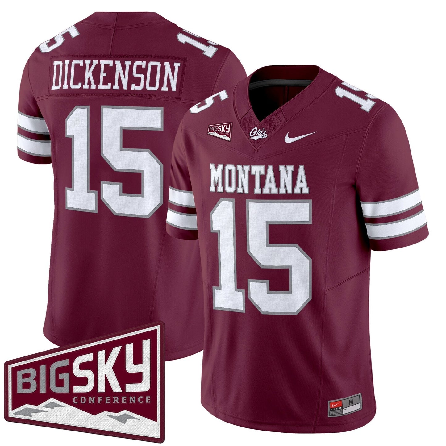 Men's Montana Grizzlies 2025 Vapor Limited Jersey - All Stitched