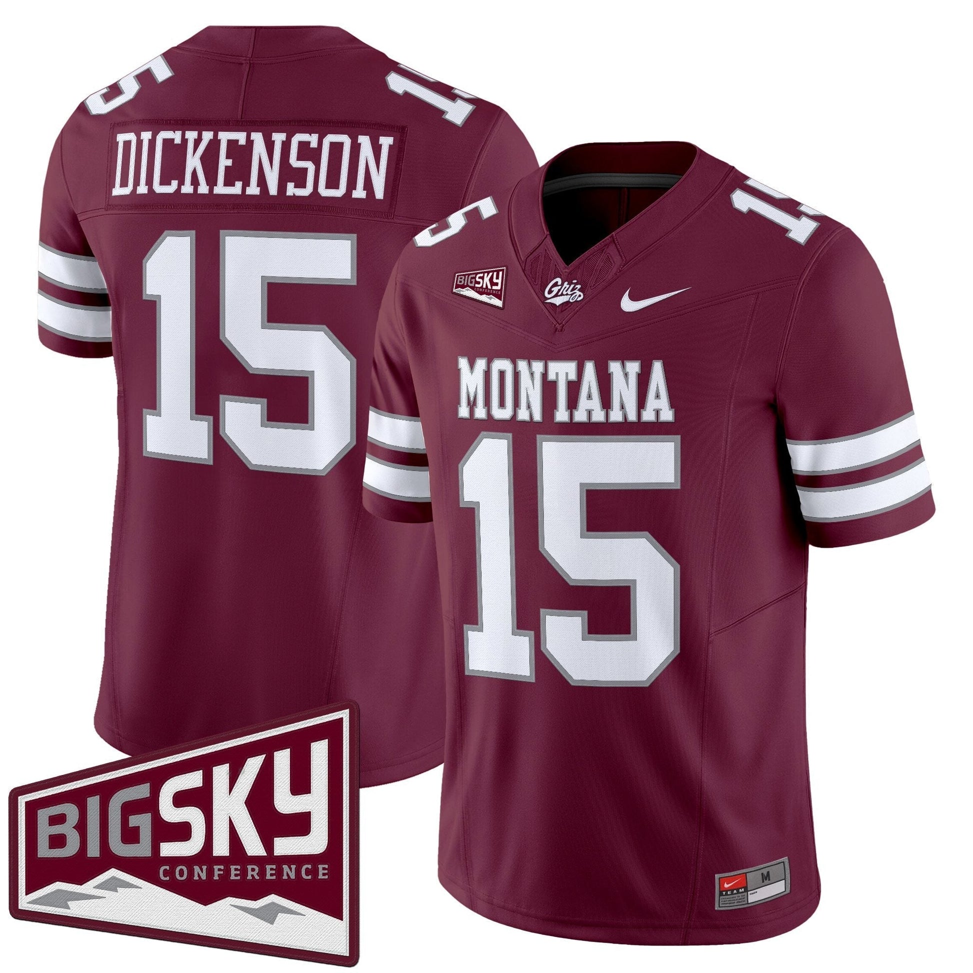 Men's Montana Grizzlies 2025 Vapor Limited Jersey - All Stitched
