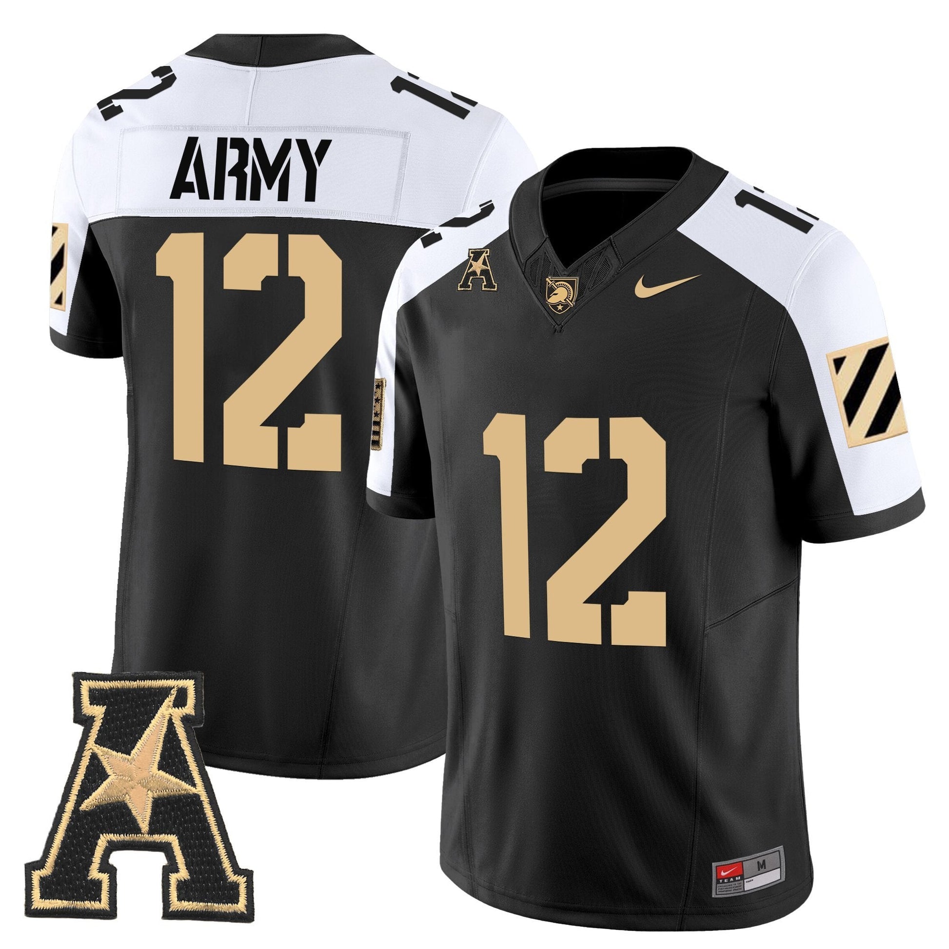 Men's Army Black Knights 2025 Vapor Limited Jersey - All Stitched