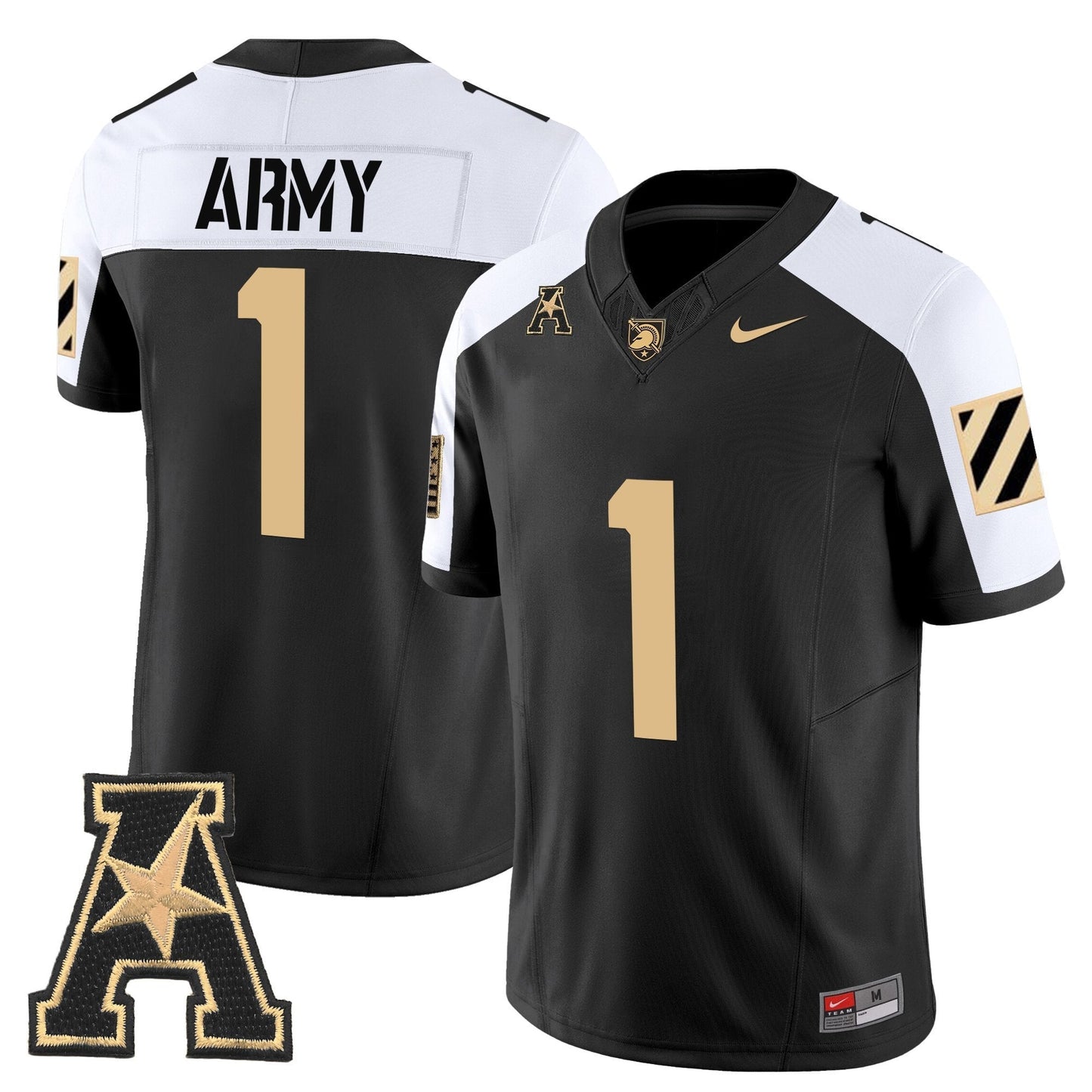 Men's Army Black Knights 2025 Vapor Limited Jersey - All Stitched