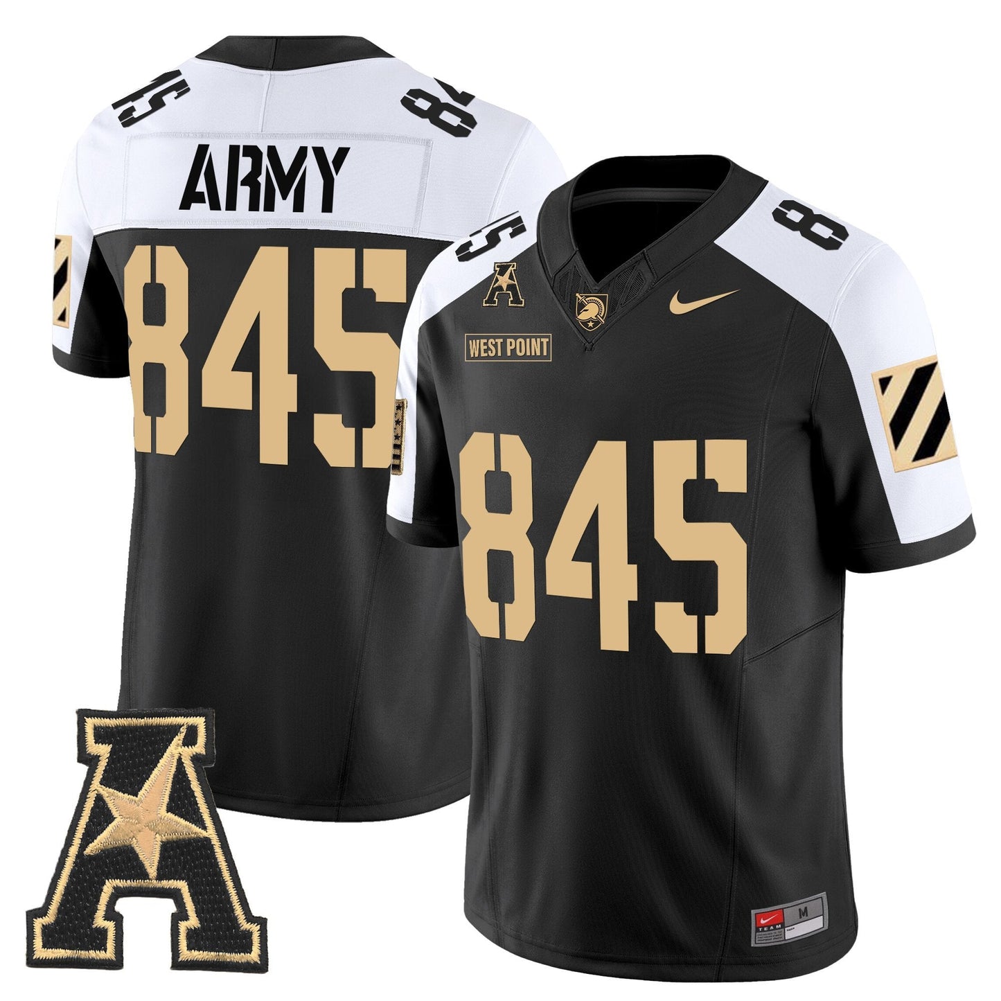 Men's Army Black Knights 2025 Vapor Limited Jersey - All Stitched