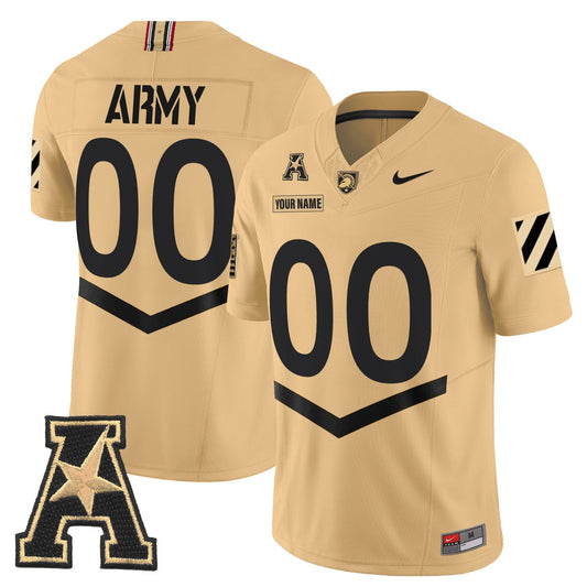 Army Black Knights 2025 Vapor Limited Custom Jersey - All Stitched