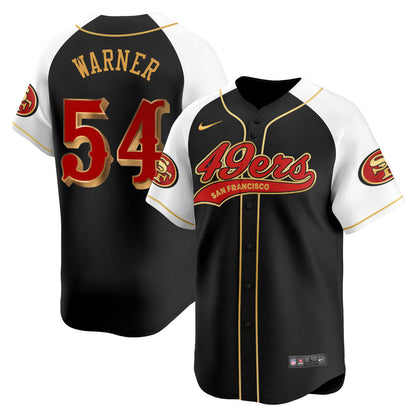 San Francisco 49ers Rivalry Series Baseball Jersey - All Stitched